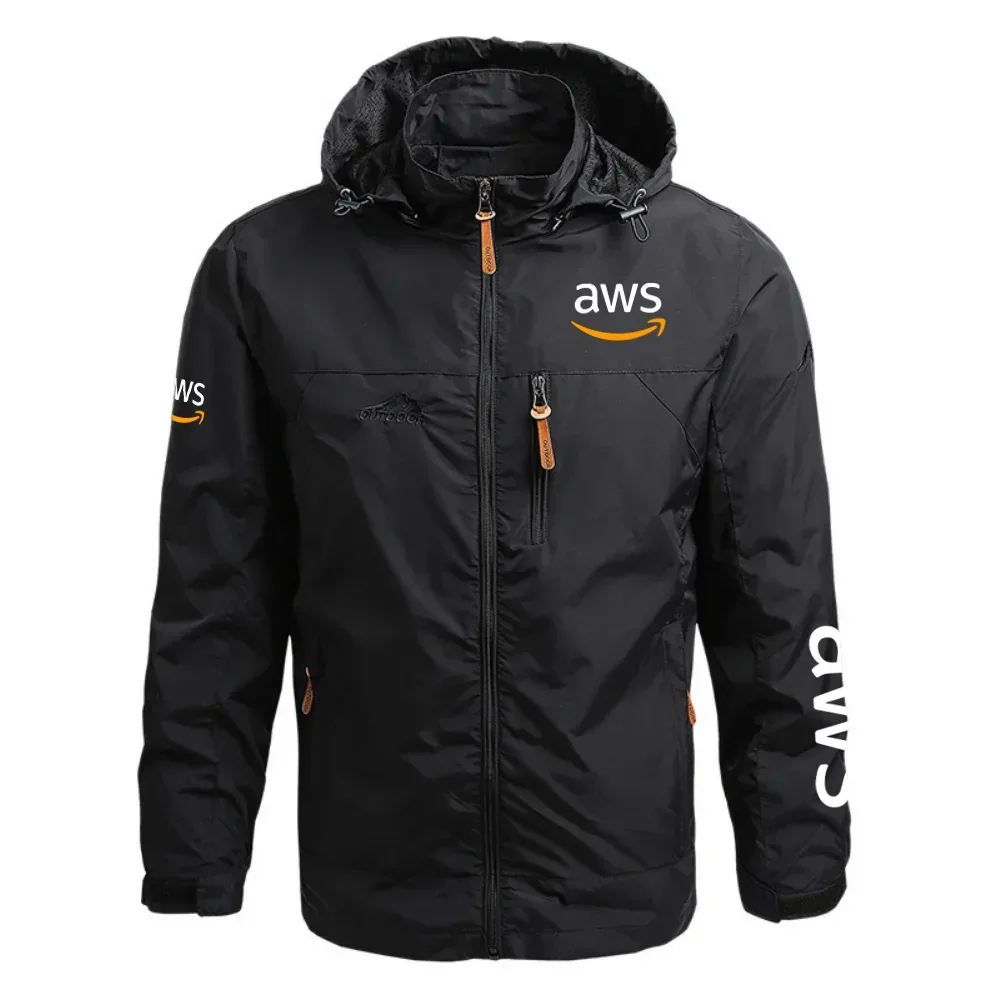 AWS Exclusive Logo Waterproof Outdoor Jacket Detachable Hood TOTTWOJ1012AWZ – AWS Jacket