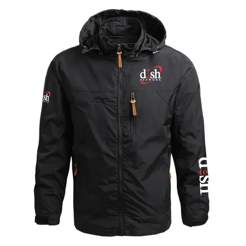 Dish Network Exclusive Logo Waterproof Outdoor Jacket Detachable Hood TOTTWOJ1012DNZ – Dish Network Jacket