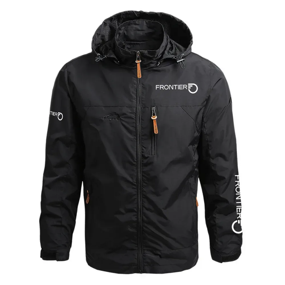 Frontier Communications Exclusive Logo Waterproof Outdoor Jacket Detachable Hood TOTTWOJ1012FCZ – Frontier Communications Jacket