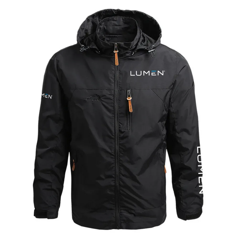 Lumen Technologies Exclusive Logo Waterproof Outdoor Jacket Detachable Hood TOTTWOJ1012LMZ – Lumen Technologies Jacket