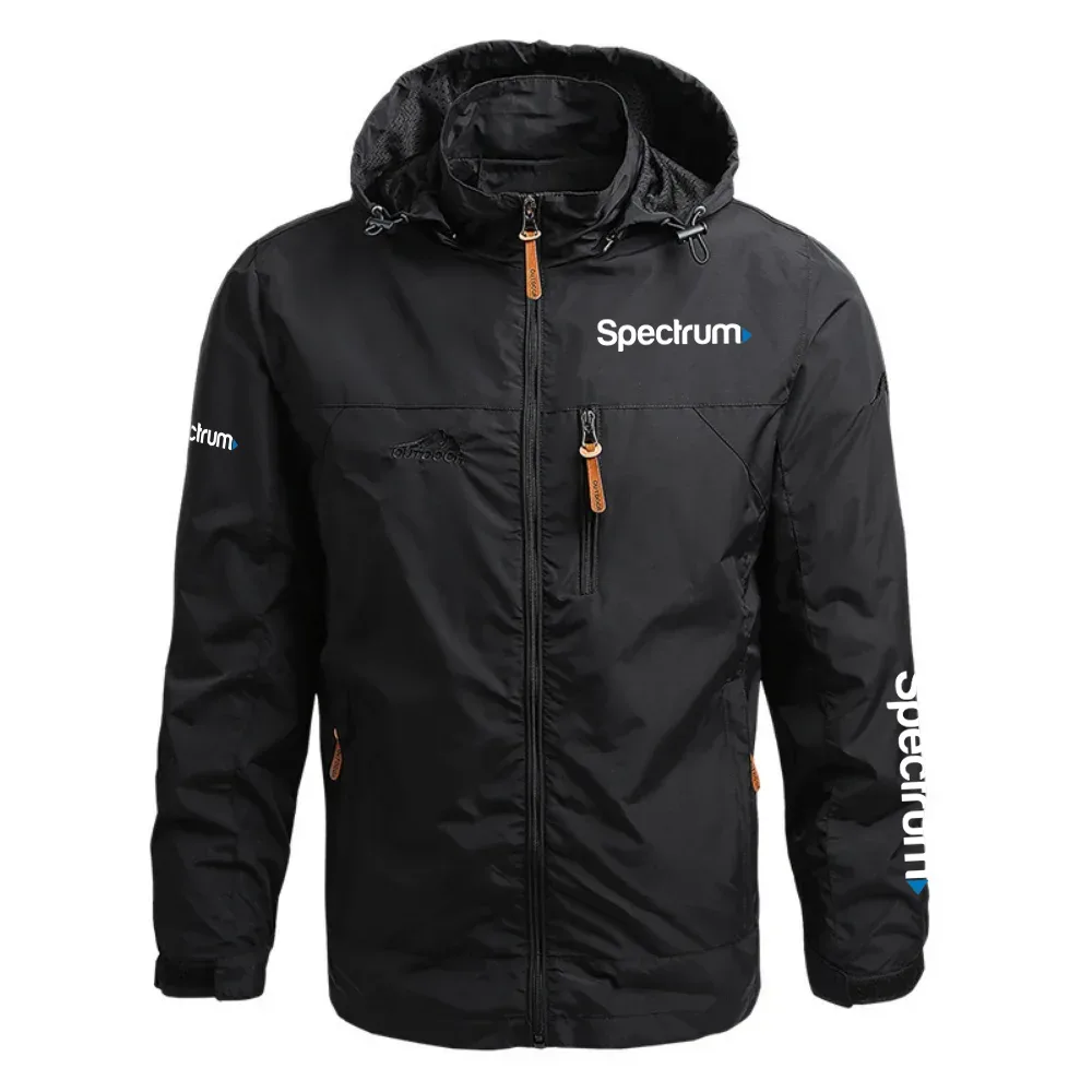 Spectrum Charter Communications Exclusive Logo Waterproof Outdoor Jacket Detachable Hood TOTTWOJ1012SCZ – Spectrum Charter Communications Jacket