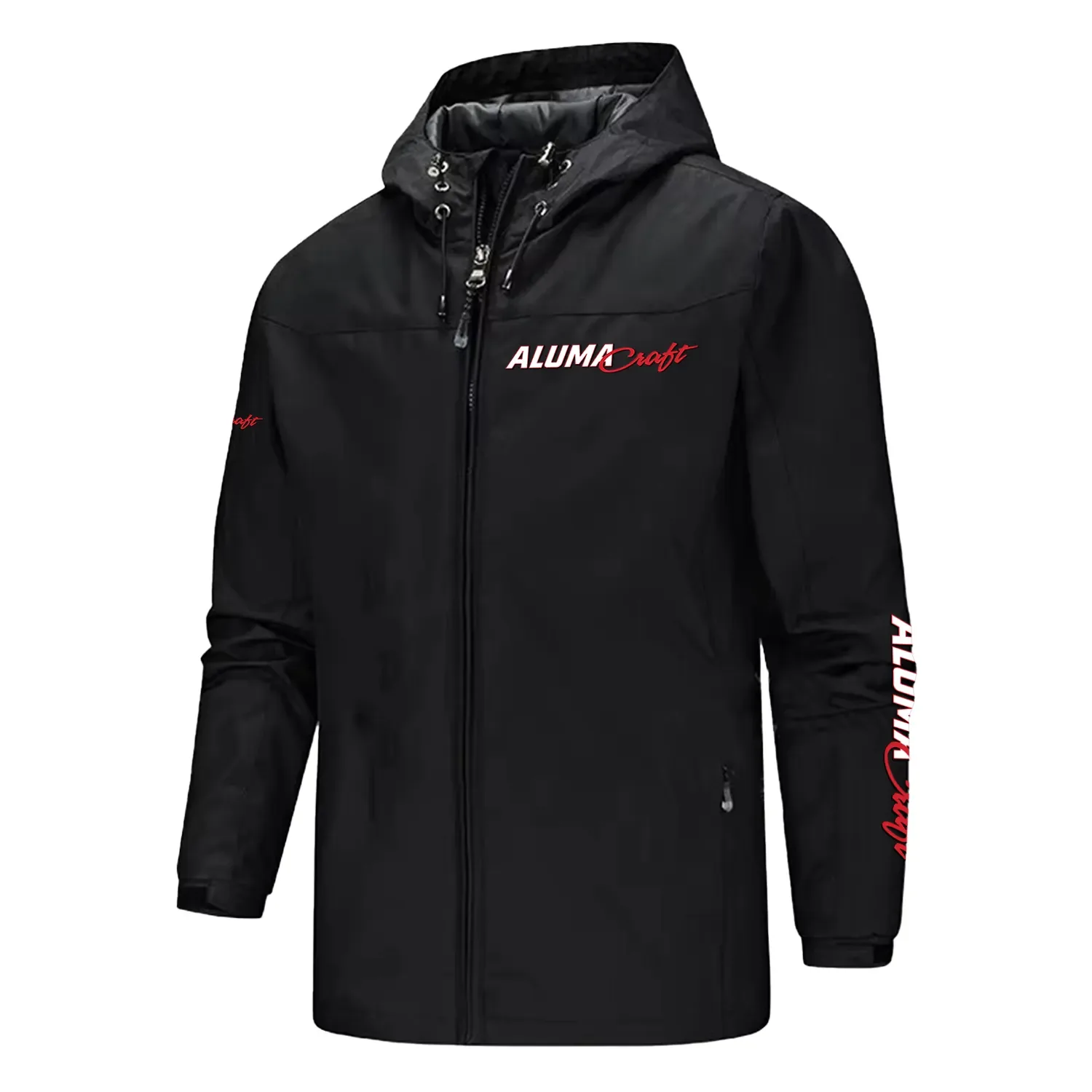 Alumacraft Exclusive Logo Softshell Rain Jacket, Waterproof, Breathable, Windbreaker Jacket TTFS2DRJ11501ACZ – Alumacraft Gift