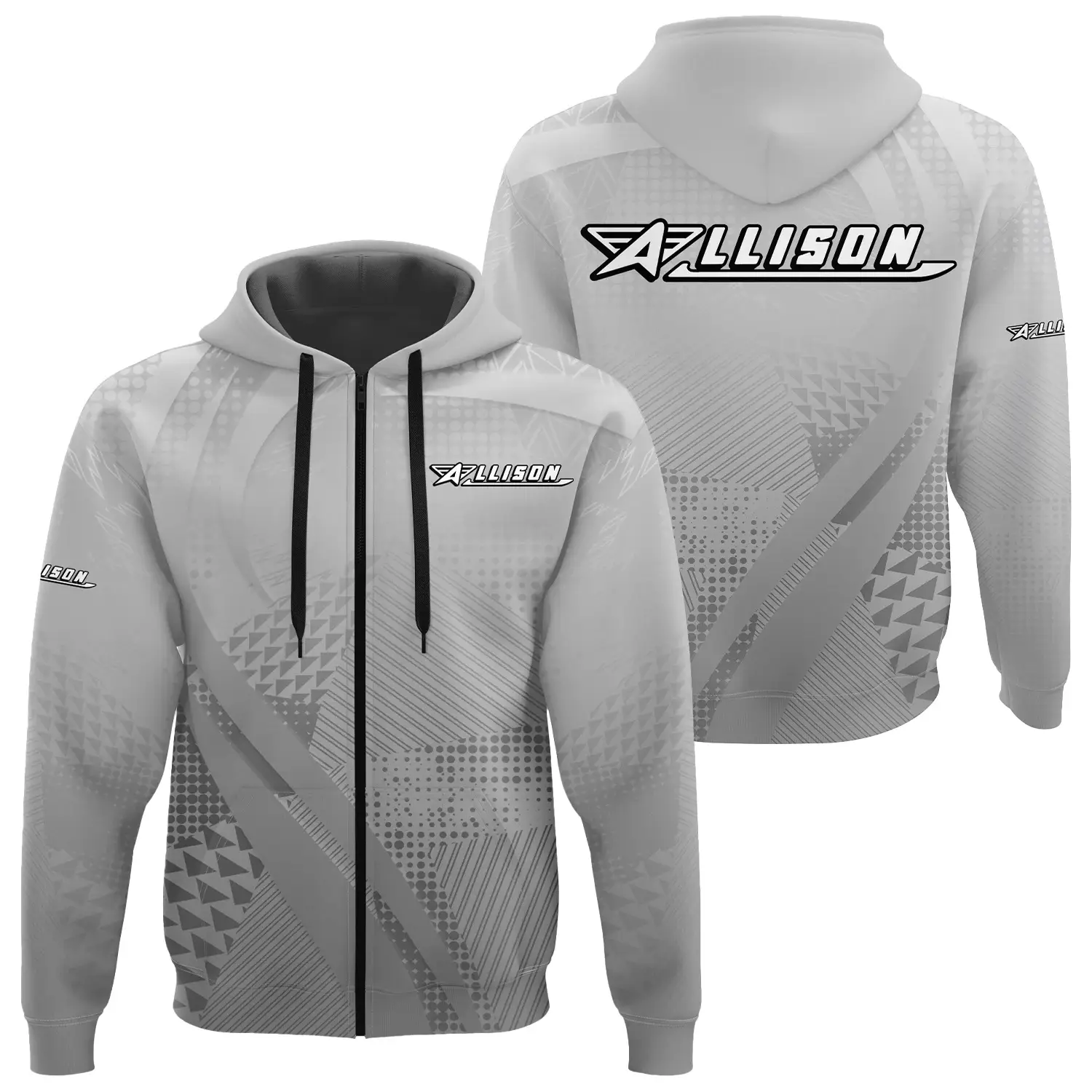 Allison Exclusive Logo Zipper Hoodie TTFSHDZ3D081907ALZ – Allison Hoodie