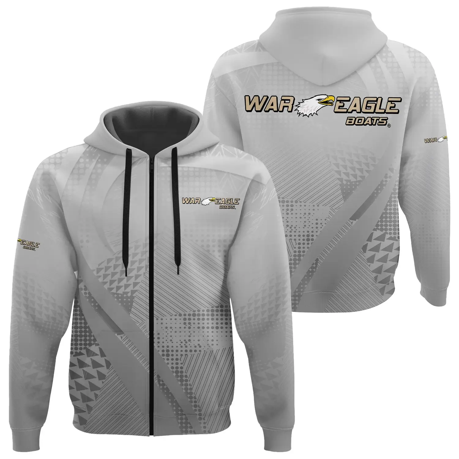 War Eagle Exclusive Logo Zipper Hoodie TTFSHDZ3D081907WEZ – War Eagle Hoodie