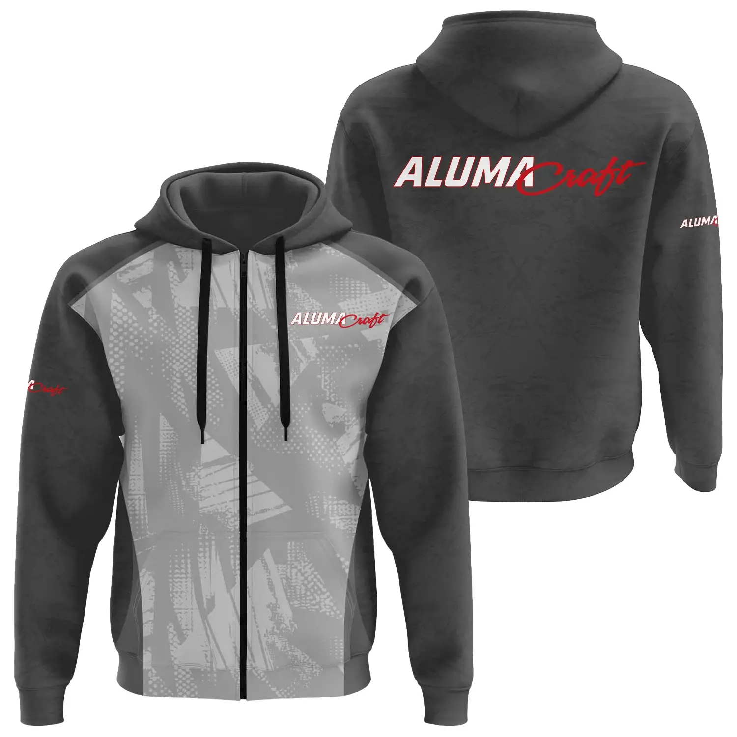 Alumacraft Exclusive Logo Zipper Hoodie TTFSHDZ3D081910ACZ – Alumacraft Hoodie