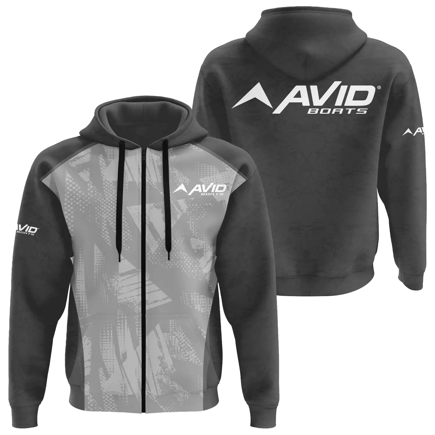 Avid Exclusive Logo Zipper Hoodie TTFSHDZ3D081910AVZ – Avid Hoodie