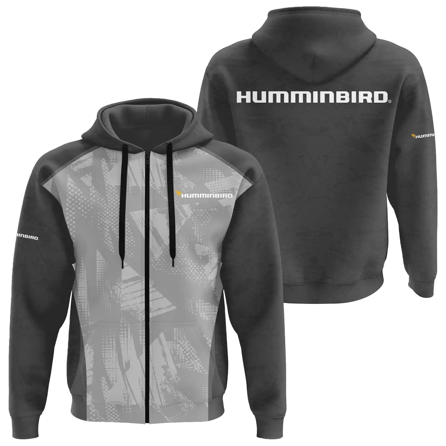 Humminbird Exclusive Logo Zipper Hoodie TTFSHDZ3D081910HUZ – Humminbird Hoodie