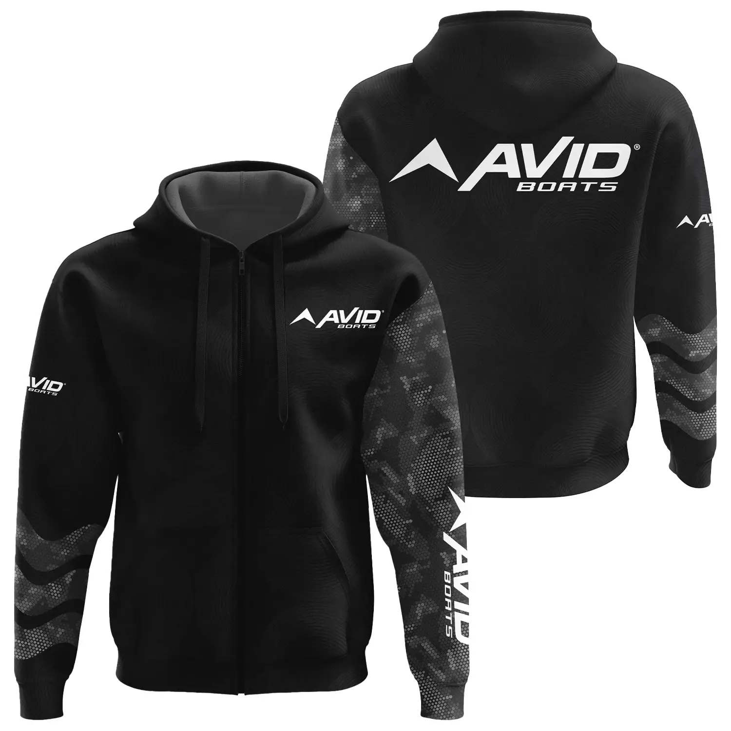 Avid Exclusive Logo Zipper Hoodie TTFSHDZ3D081911AVZ – Avid Hoodie
