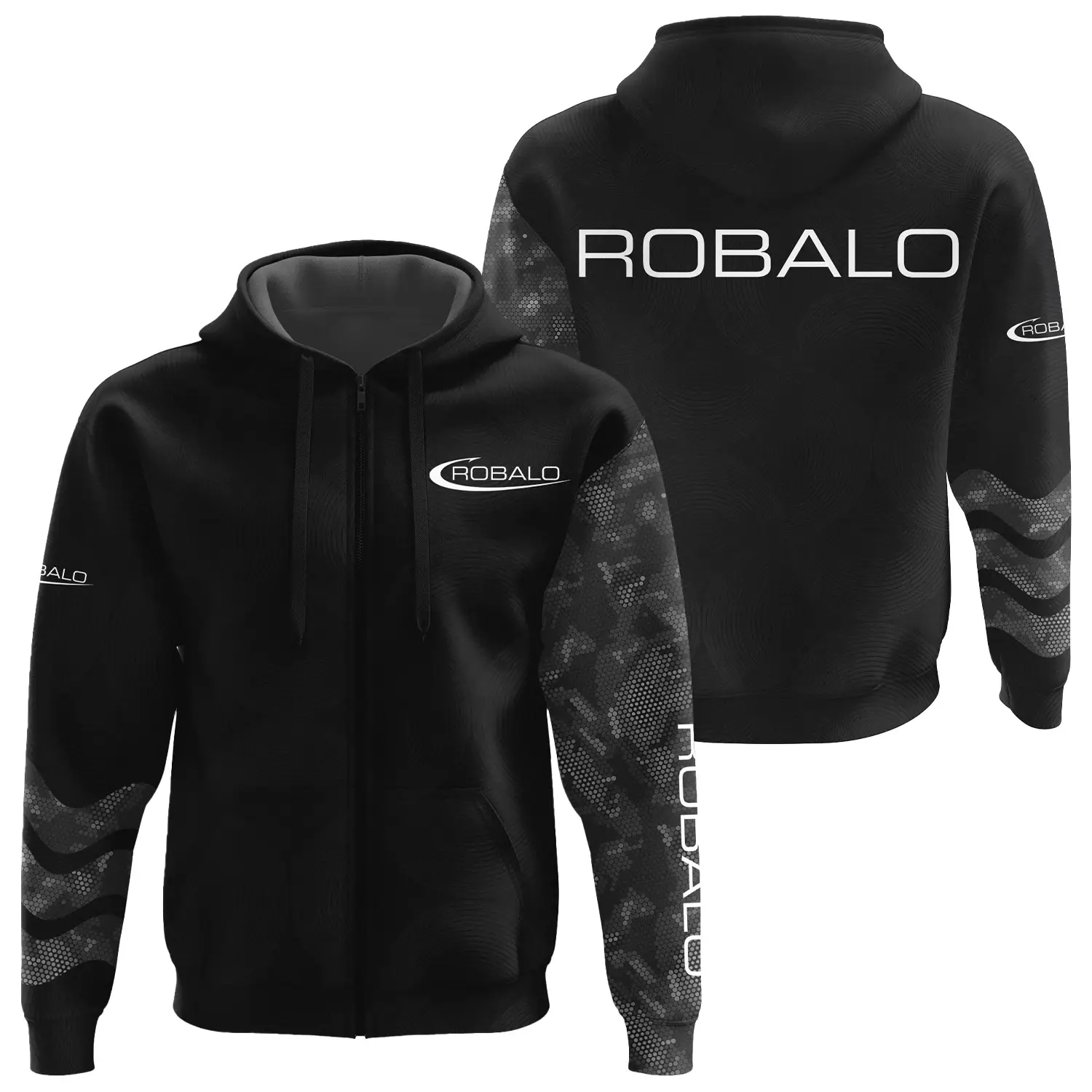 Robalo Exclusive Logo Zipper Hoodie TTFSHDZ3D081911RLZ – Robalo Hoodie