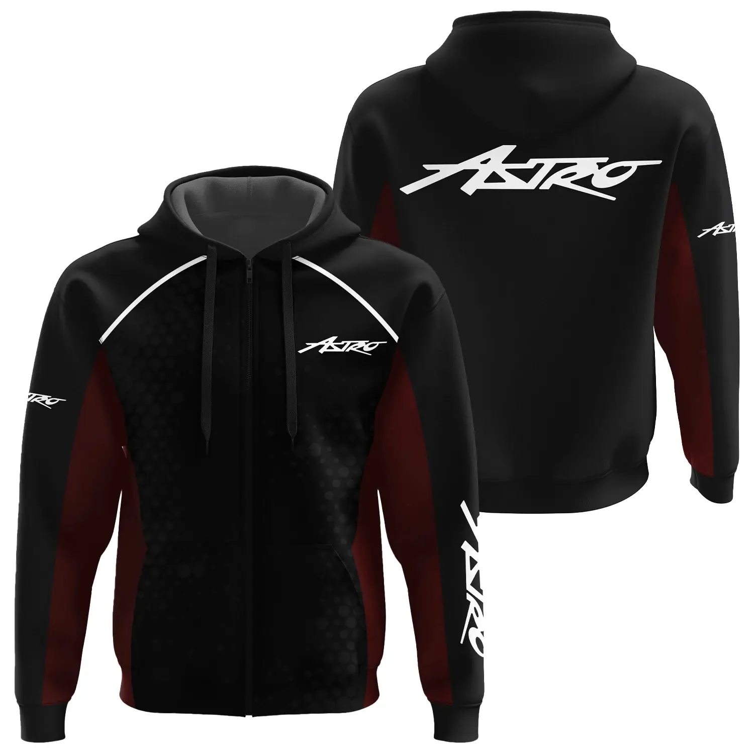 Astro Exclusive Logo Zipper Hoodie TTFSHDZ3D081912ASZ – Astro Hoodie