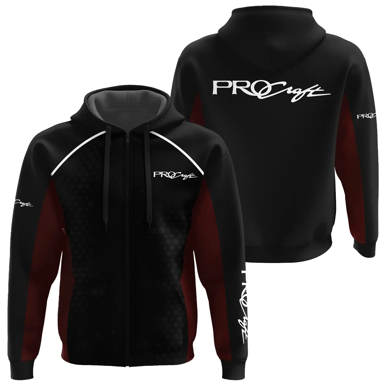 Procraft Exclusive Logo Zipper Hoodie TTFSHDZ3D081912PCZ – Procraft Hoodie