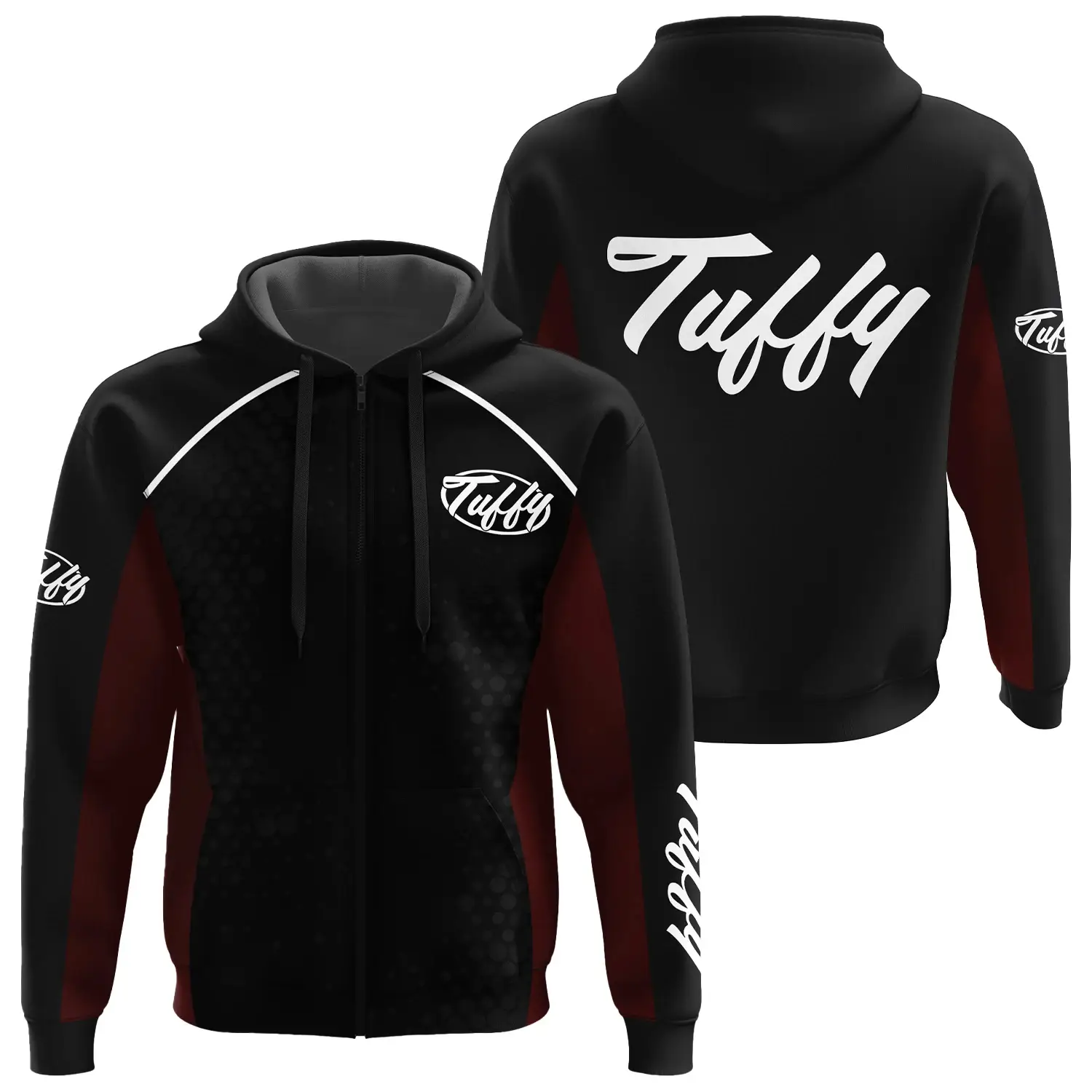Tuffy Exclusive Logo Zipper Hoodie TTFSHDZ3D081912TUZ – Tuffy Hoodie