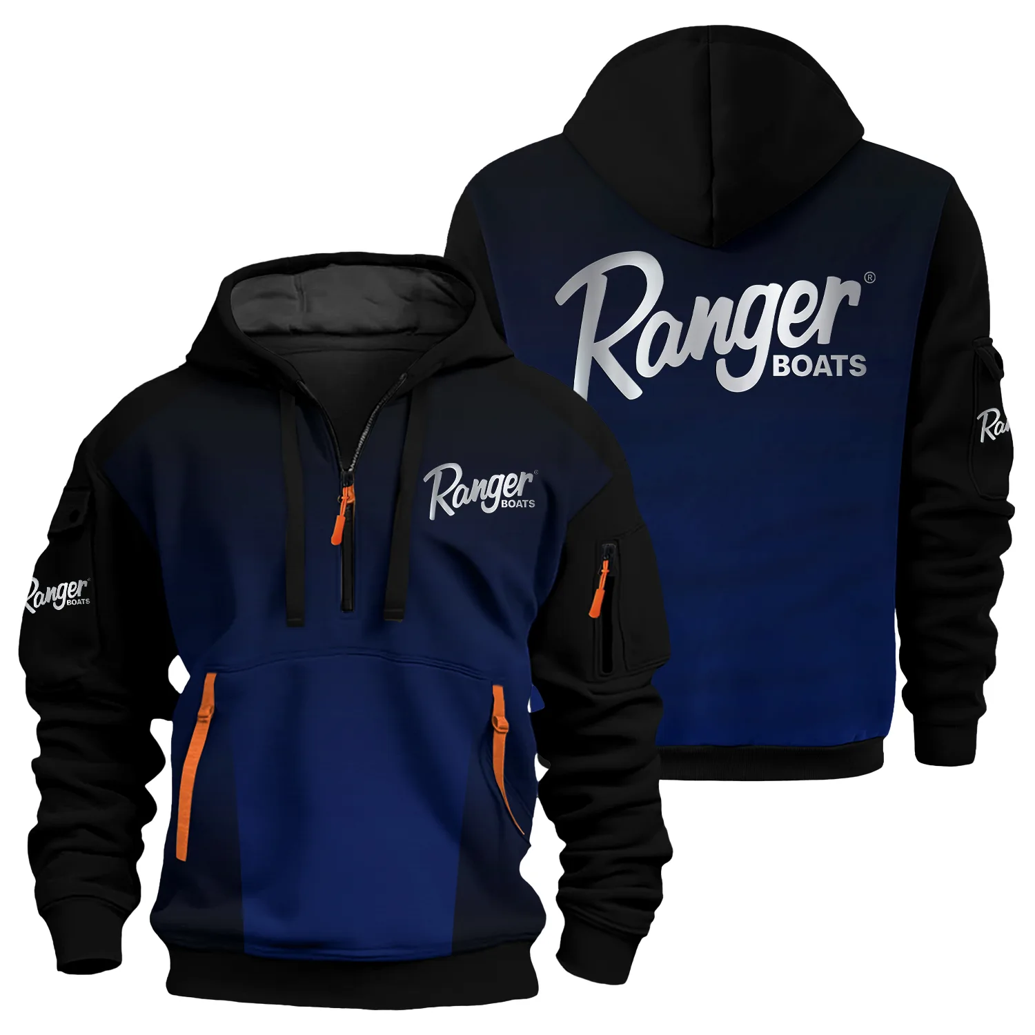 Ranger Exclusive Logo Half Zipper Hoodie TTFSHHZ3D081902RBZ – Ranger Hoodie Ranger Exclusive Logo Half Zipper Hoodie TTFSHHZ3D081902RBZ – Ranger Hoodie