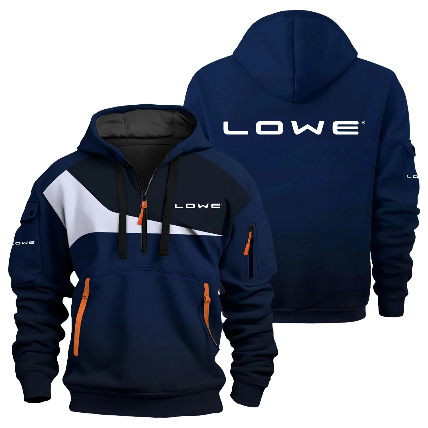 Lowe Exclusive Logo Half Zipper Hoodie TTFSHHZ3D081903LWZ – Lowe Hoodie