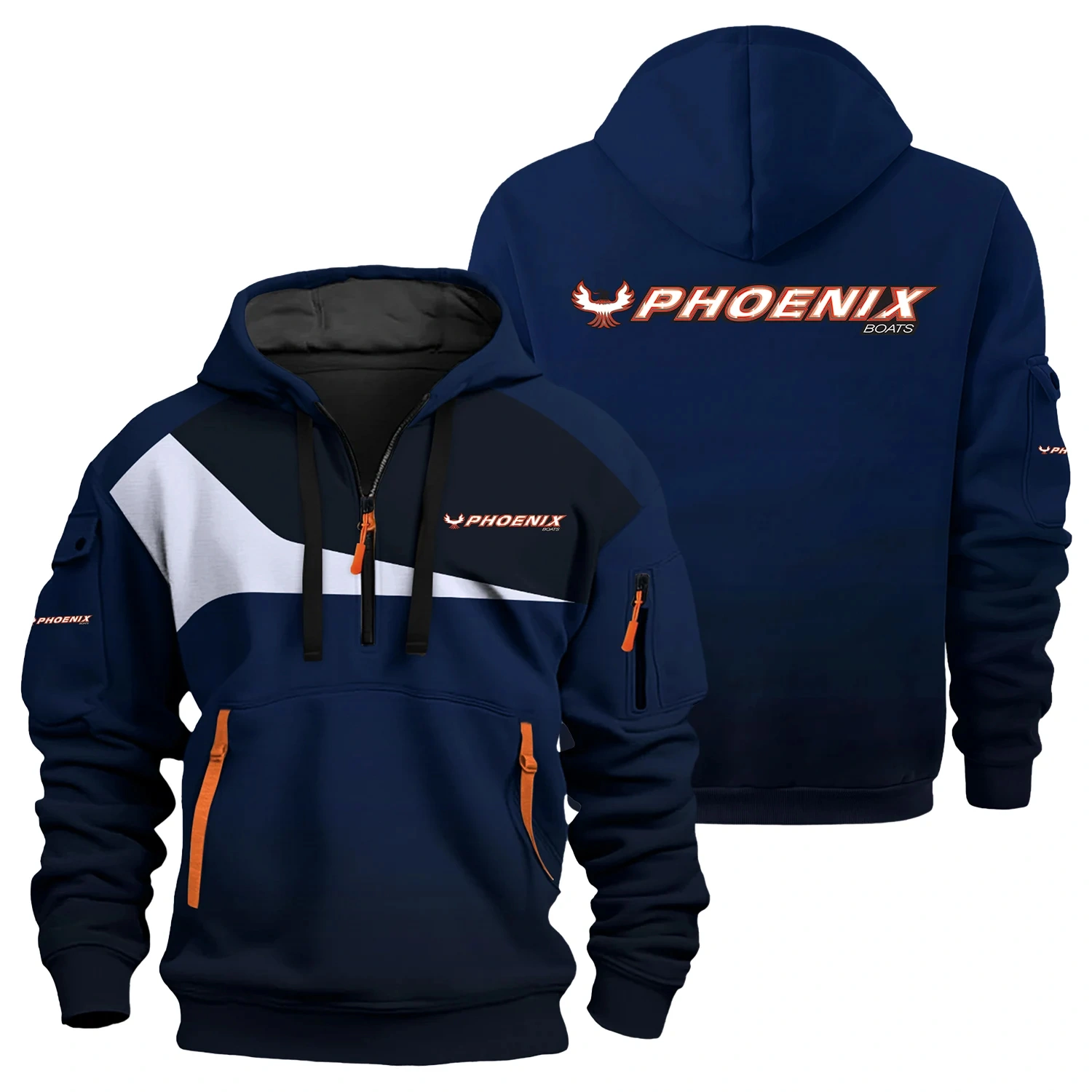 Phoenix Exclusive Logo Half Zipper Hoodie TTFSHHZ3D081903PBZ – Phoenix Hoodie