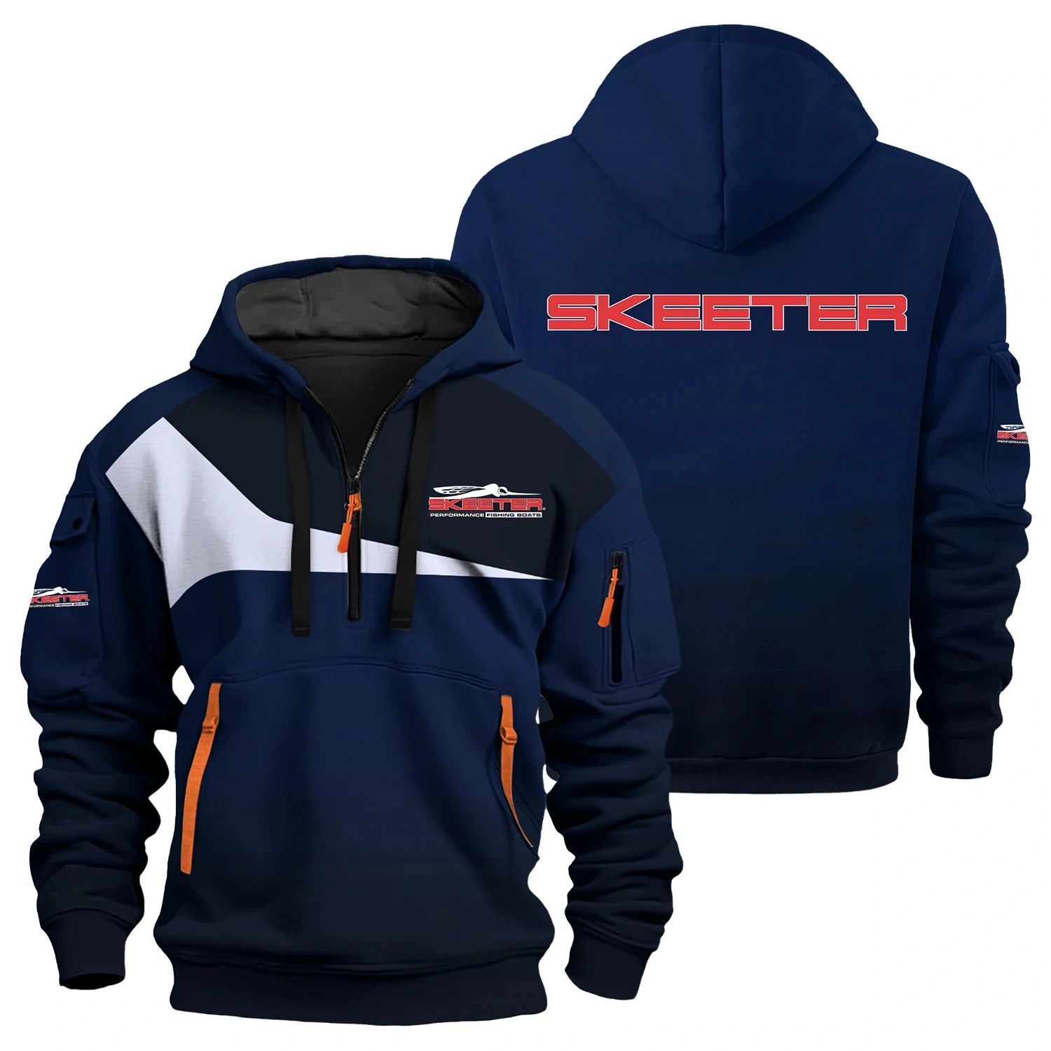 Skeeter Exclusive Logo Half Zipper Hoodie TTFSHHZ3D081903STZ – Skeeter Hoodie Skeeter Exclusive Logo Half Zipper Hoodie TTFSHHZ3D081903STZ – Skeeter Hoodie