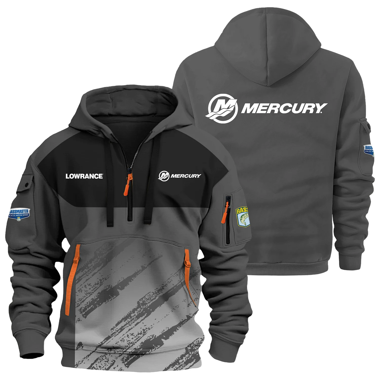 Mercury B.A.S.S. Nation Lowrance Half Zipper Hoodie TTFSHHZ3D081904BNMLZ – Mercury B.A.S.S. Nation Lowrance Hoodie Mercury B.A.S.S. Nation Lowrance Half Zipper Hoodie TTFSHHZ3D081904BNMLZ – Mercury B.A.S.S. Nation Lowrance Hoodie