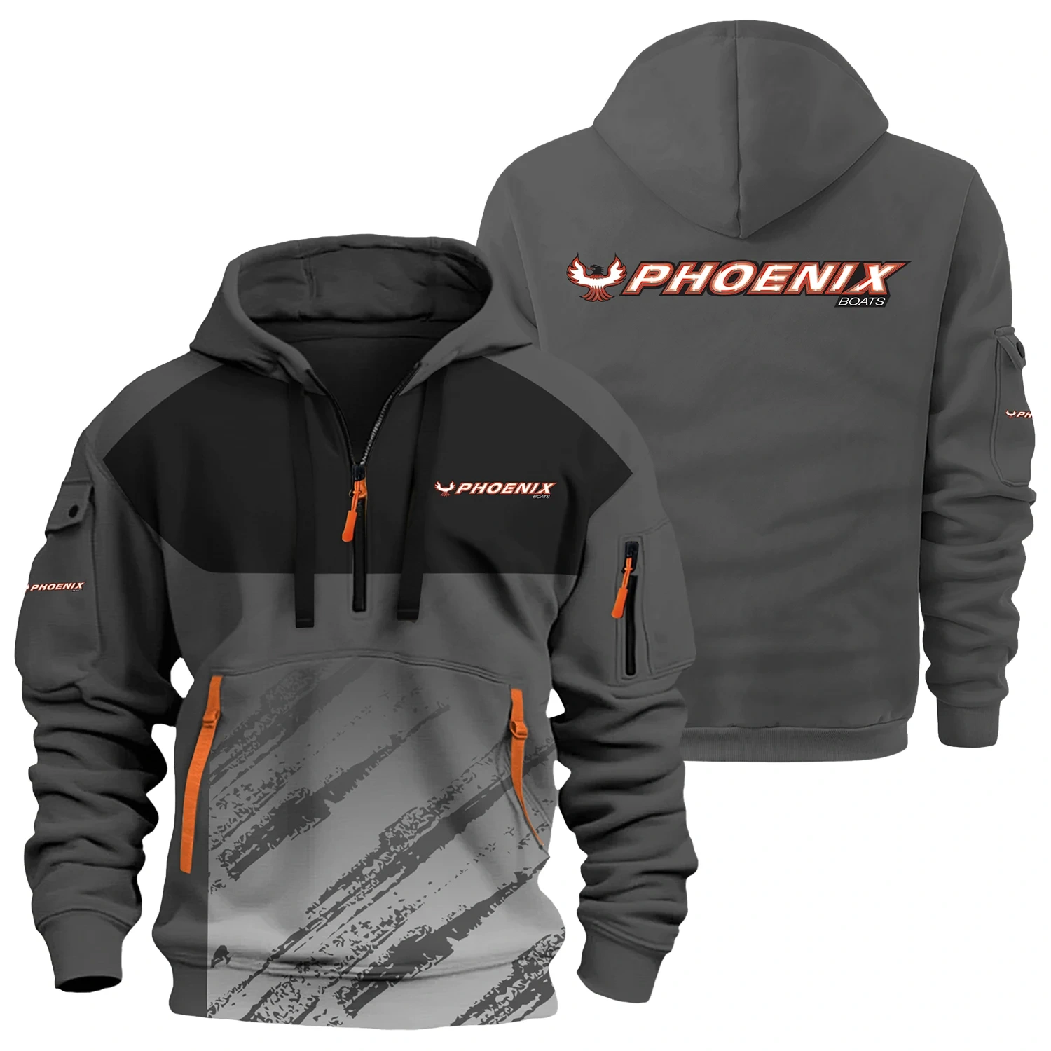 Phoenix Exclusive Logo Half Zipper Hoodie TTFSHHZ3D081904PBZ – Phoenix Hoodie