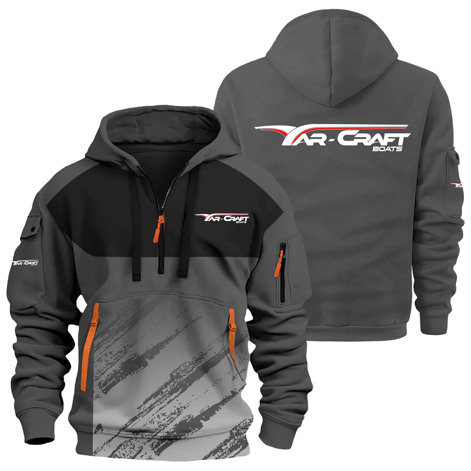 Yar-Craft Exclusive Logo Half Zipper Hoodie TTFSHHZ3D081904YCZ – Yar-Craft Hoodie
