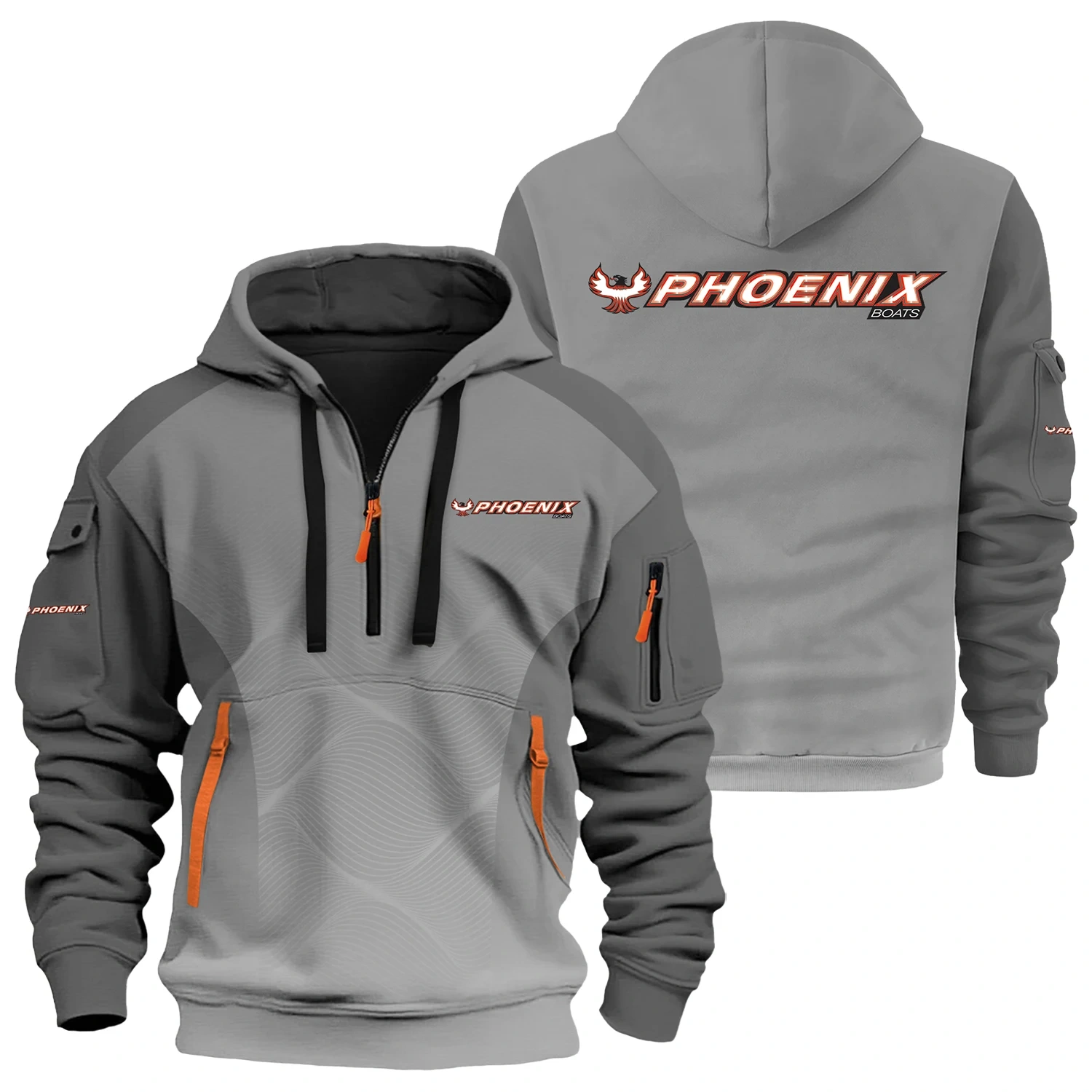Phoenix Exclusive Logo Half Zipper Hoodie TTFSHHZ3D081905PBZ – Phoenix Hoodie