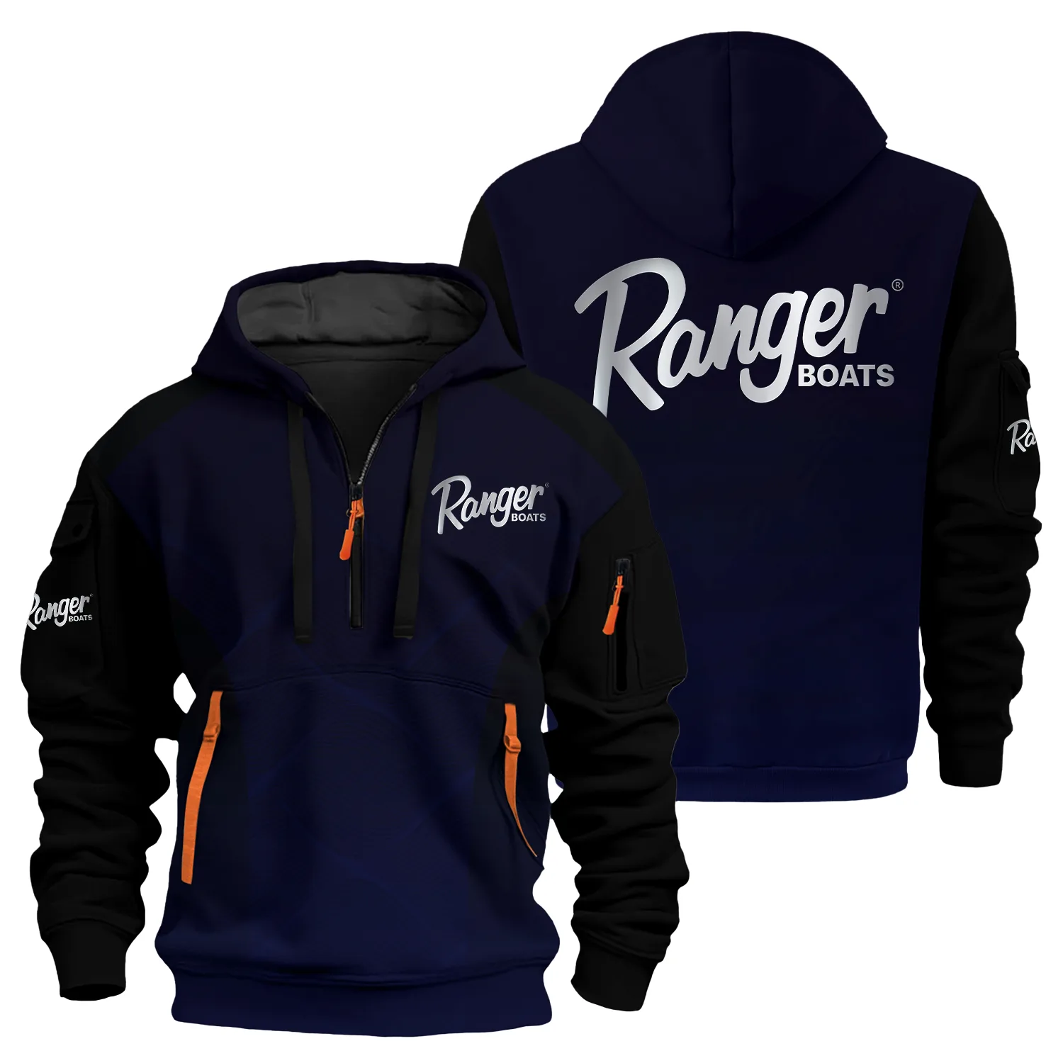 Ranger Exclusive Logo Half Zipper Hoodie TTFSHHZ3D081905RBZ – Ranger Hoodie Ranger Exclusive Logo Half Zipper Hoodie TTFSHHZ3D081905RBZ – Ranger Hoodie