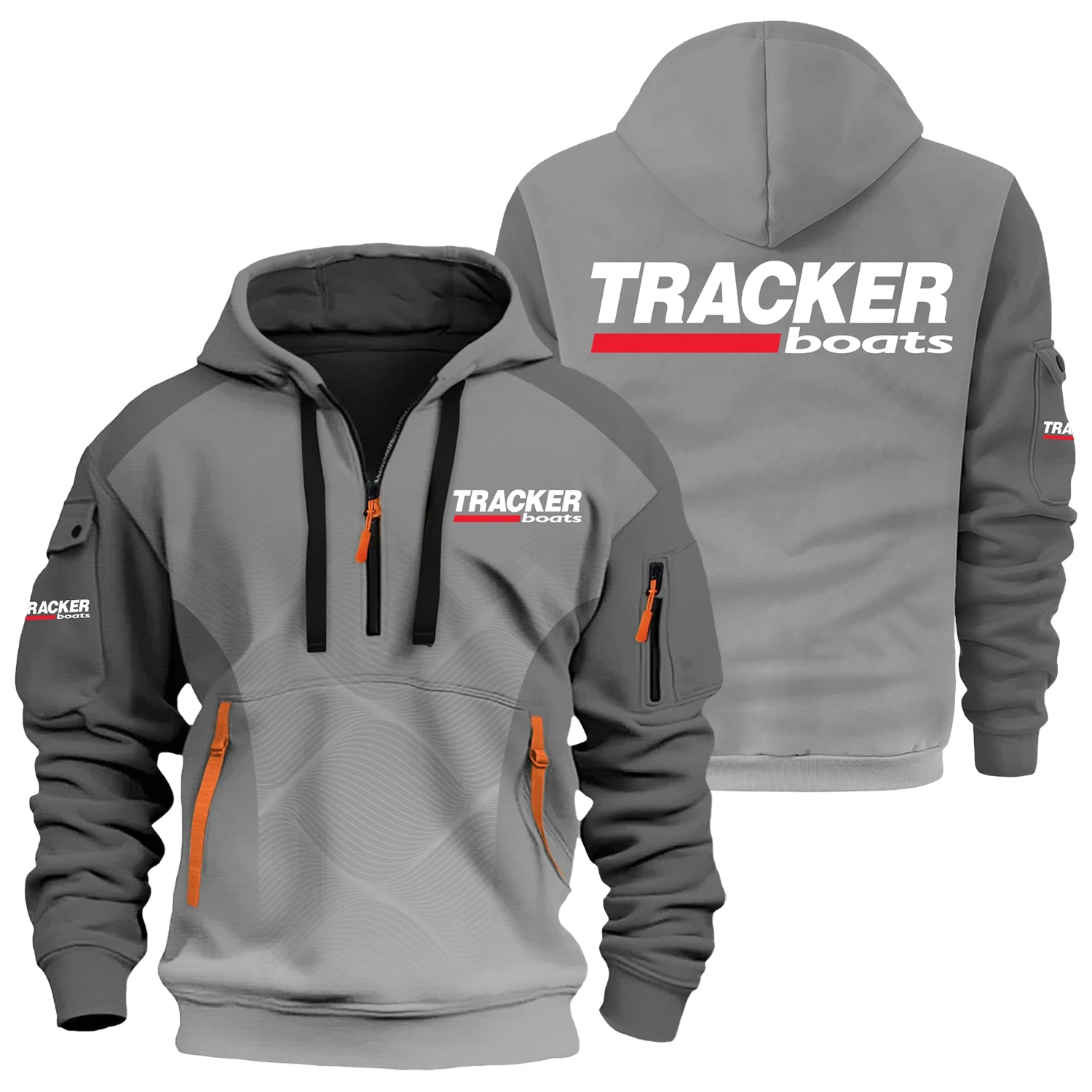 Tracker Exclusive Logo Half Zipper Hoodie TTFSHHZ3D081905TRZ – Tracker Hoodie Tracker Exclusive Logo Half Zipper Hoodie TTFSHHZ3D081905TRZ – Tracker Hoodie