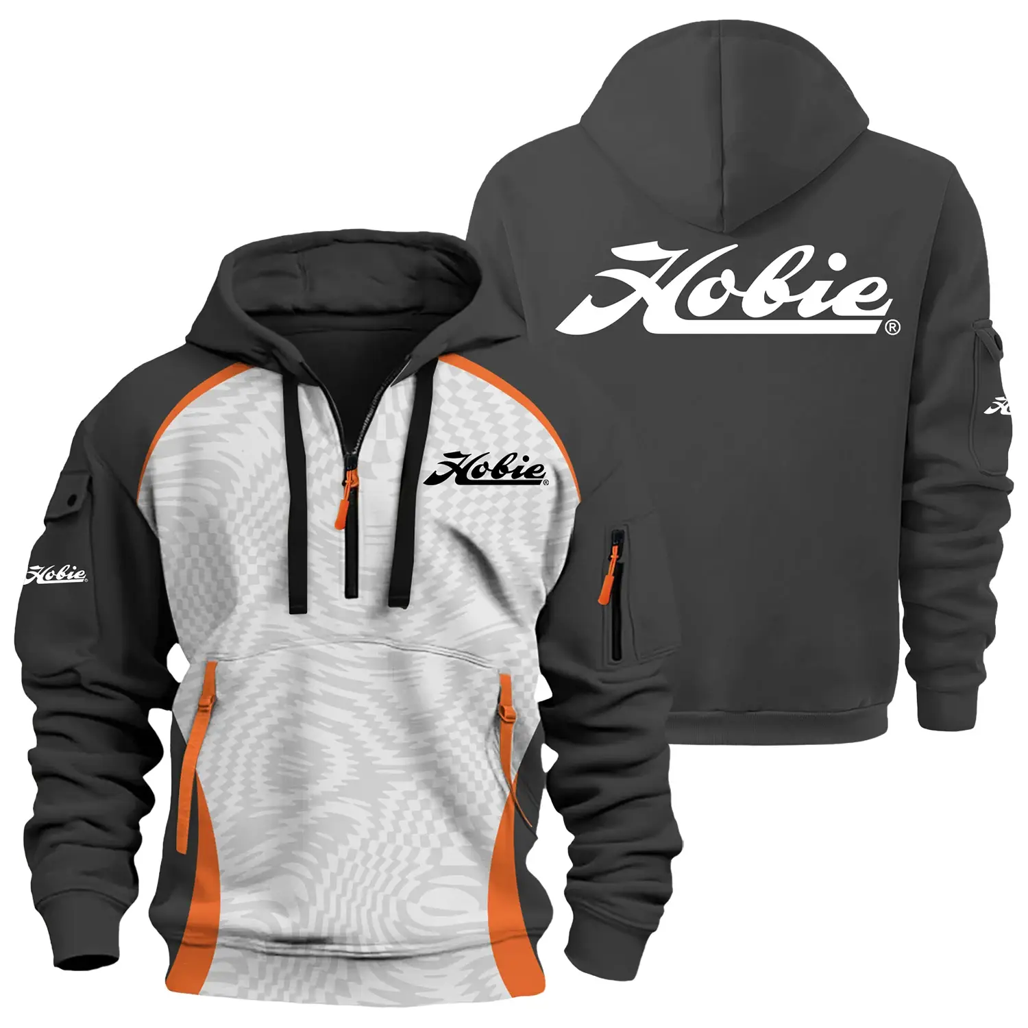 Hobie Exclusive Logo Half Zipper Hoodie TTFSHHZ3D081909HEZ – Hobie Hoodie