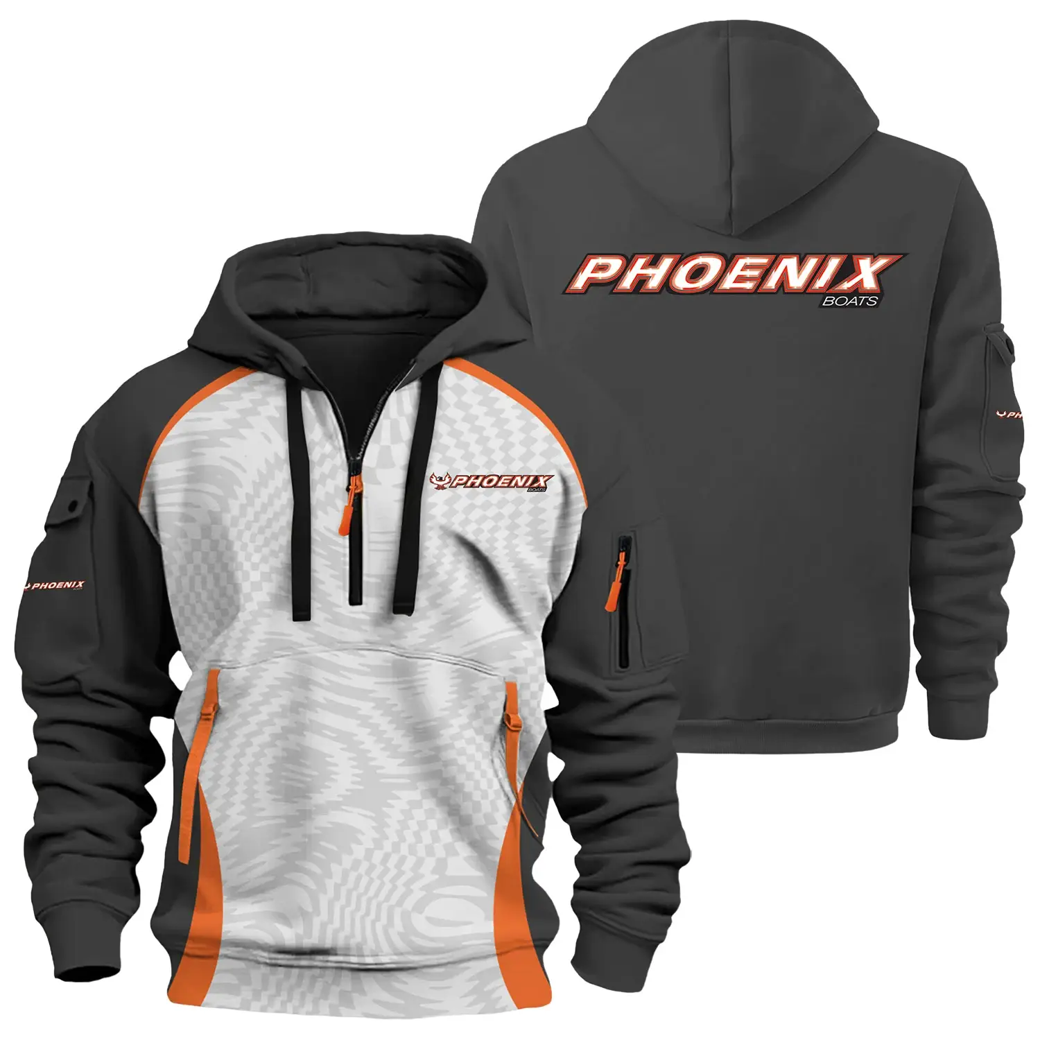 Phoenix Exclusive Logo Half Zipper Hoodie TTFSHHZ3D081909PBZ – Phoenix Hoodie