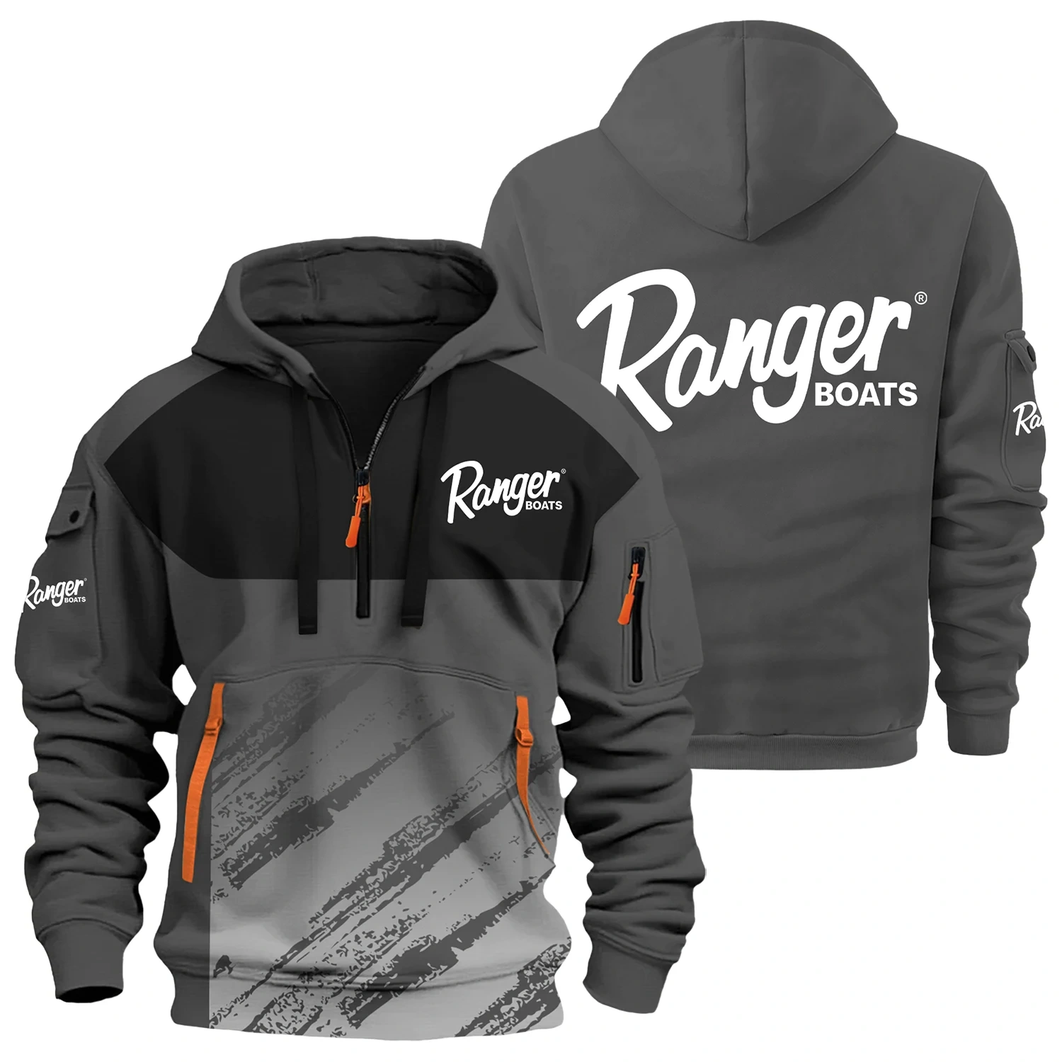 Ranger Exclusive Logo Half Zipper Hoodie TTFSHHZ3D0819A04RBZ – Ranger Hoodie
