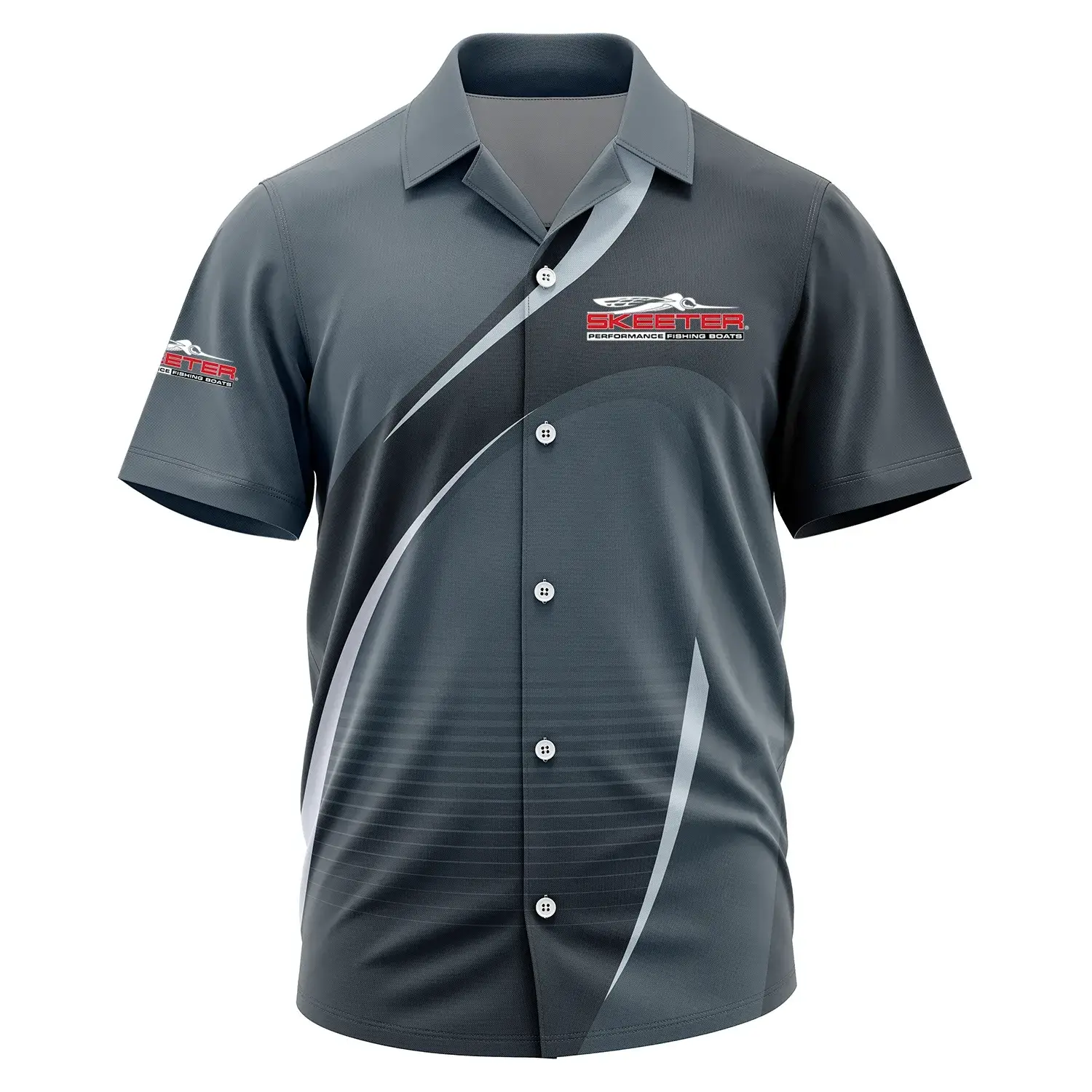 Skeeter Exclusive Logo Short Sleeve Camp Collar Shirt TTFSHWSCS001STZ – Skeeter Camp Collar Shirt Skeeter Exclusive Logo Short Sleeve Camp Collar Shirt TTFSHWSCS001STZ – Skeeter Camp Collar Shirt