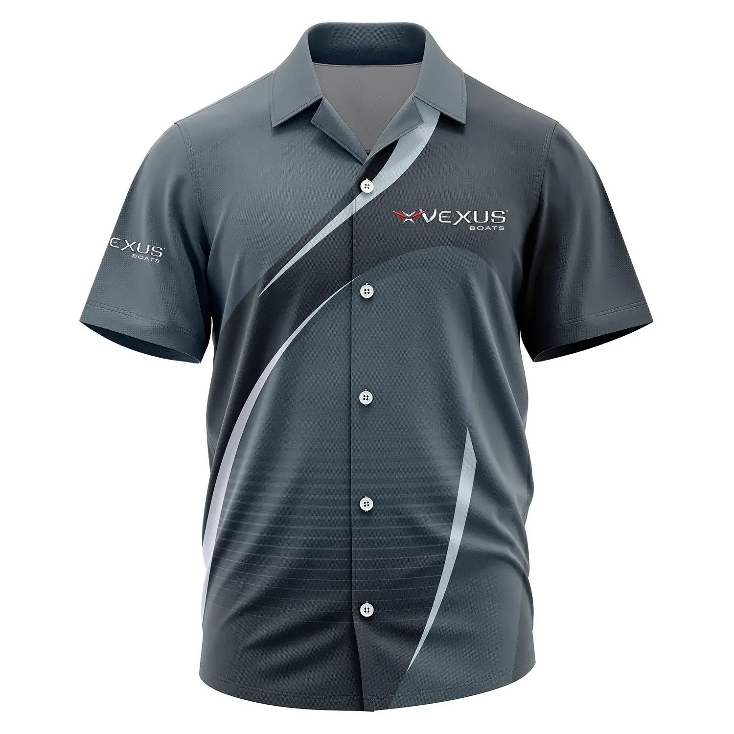 Vexus Exclusive Logo Short Sleeve Camp Collar Shirt TTFSHWSCS001VBZ – Vexus Camp Collar Shirt