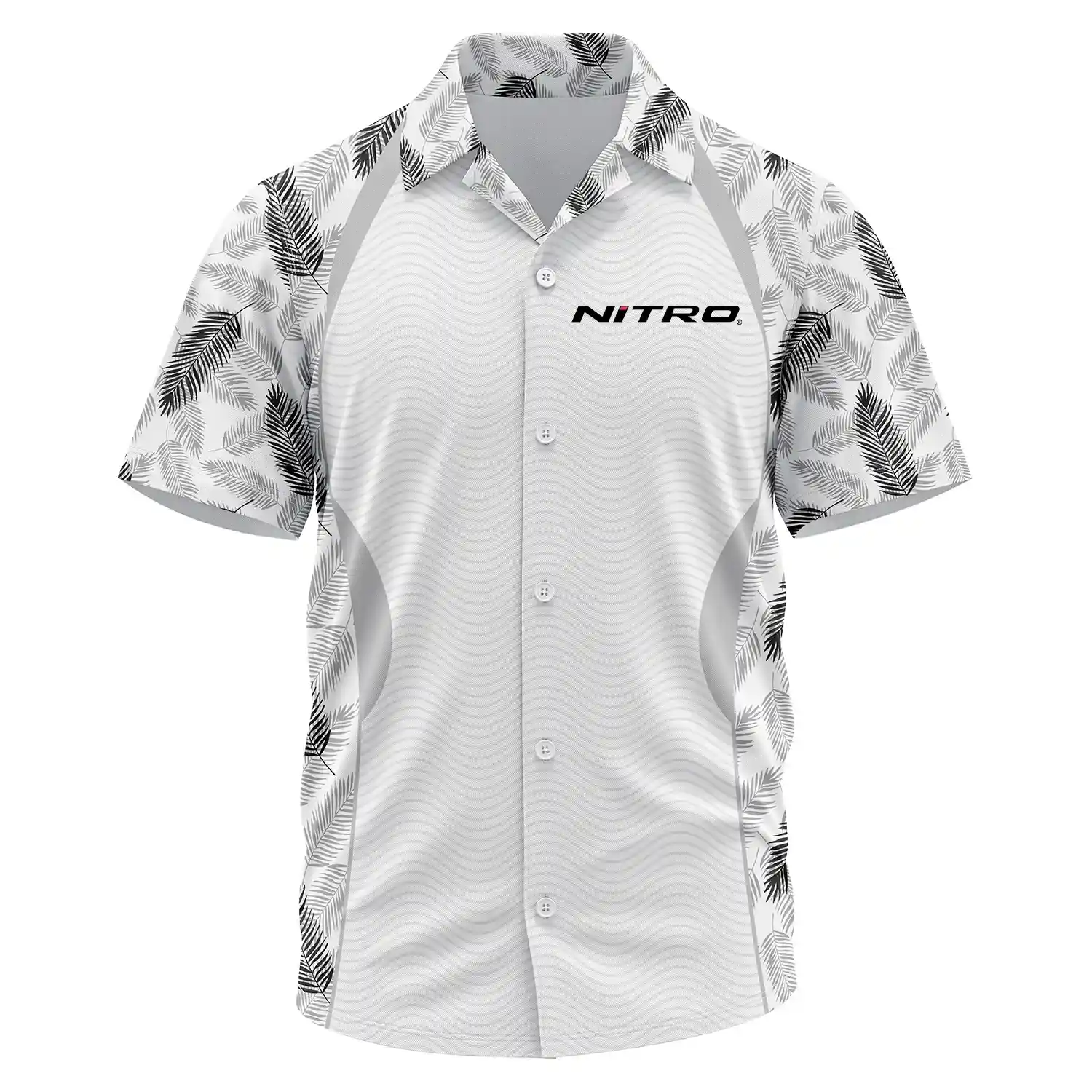 Nitro Exclusive Logo Short Sleeve Camp Collar Shirt TTFSHWSCS010NZ – Nitro Shirt