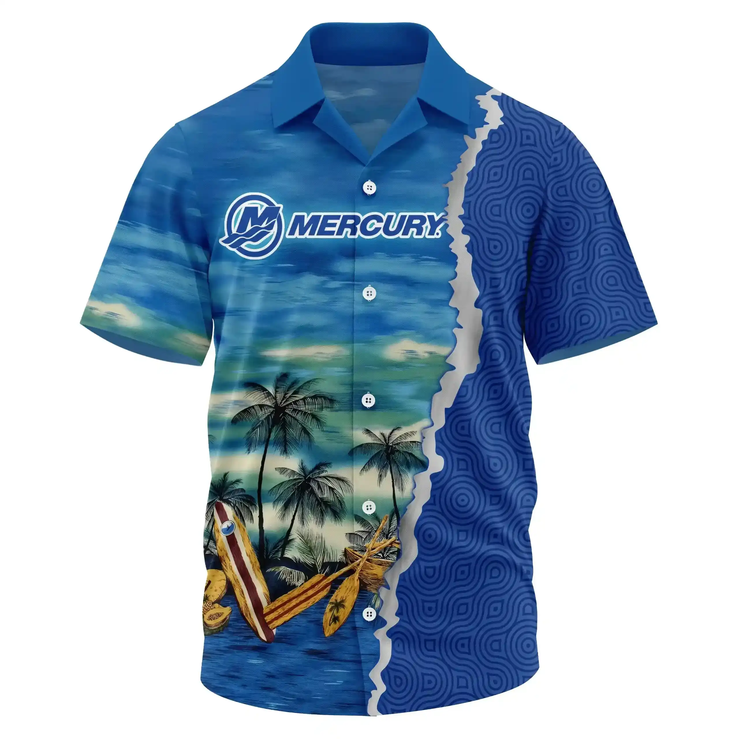 Mercury Exclusive Logo Short Sleeve Camp Collar Shirt TTFSHWSCS014MZ – Mercury Shirt Mercury Exclusive Logo Short Sleeve Camp Collar Shirt TTFSHWSCS014MZ – Mercury Shirt