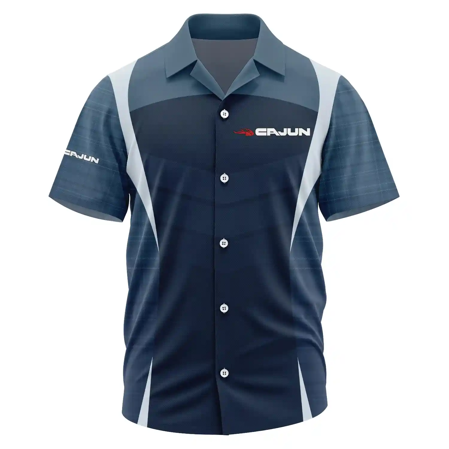 Cajun Exclusive Logo Short Sleeve Camp Collar Shirt TTFSHWSCS1903003CJZ – Cajun Shirt