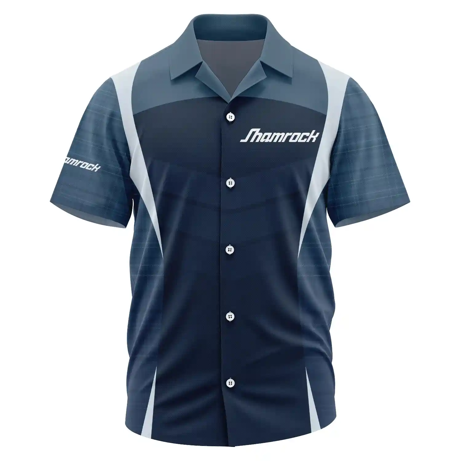Shamrock Exclusive Logo Short Sleeve Camp Collar Shirt TTFSHWSCS1903003SHZ – Shamrock Shirt