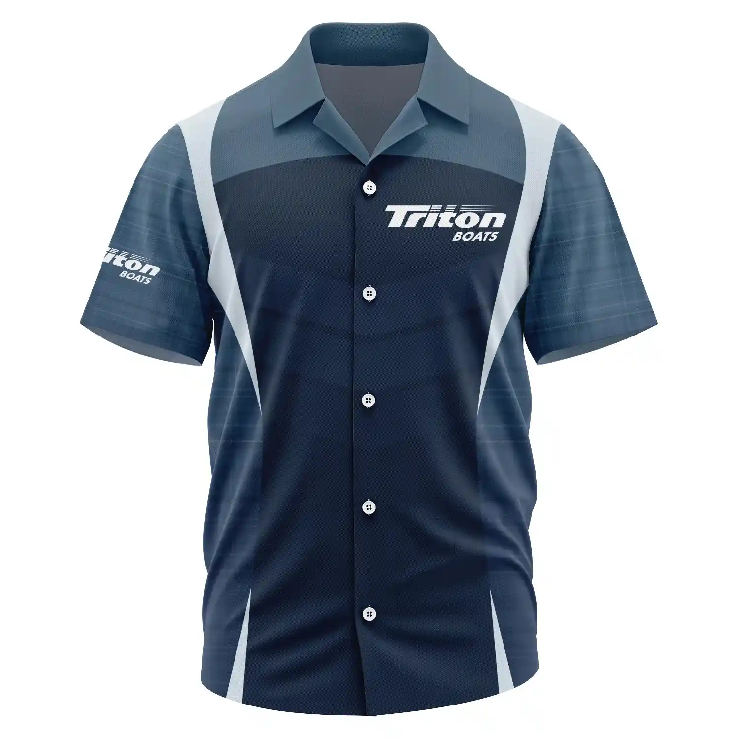 Triton Exclusive Logo Short Sleeve Camp Collar Shirt TTFSHWSCS1903003TBZ – Triton Shirt Triton Exclusive Logo Short Sleeve Camp Collar Shirt TTFSHWSCS1903003TBZ – Triton Shirt