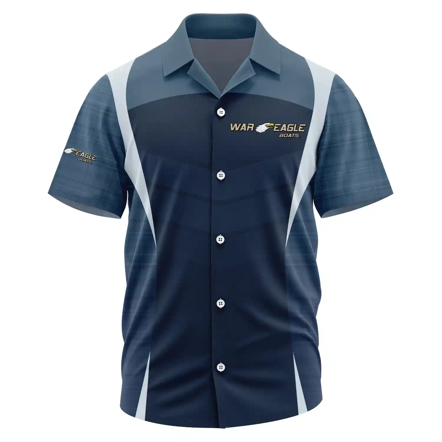 War Eagle Exclusive Logo Short Sleeve Camp Collar Shirt TTFSHWSCS1903003WEZ – War Eagle Shirt
