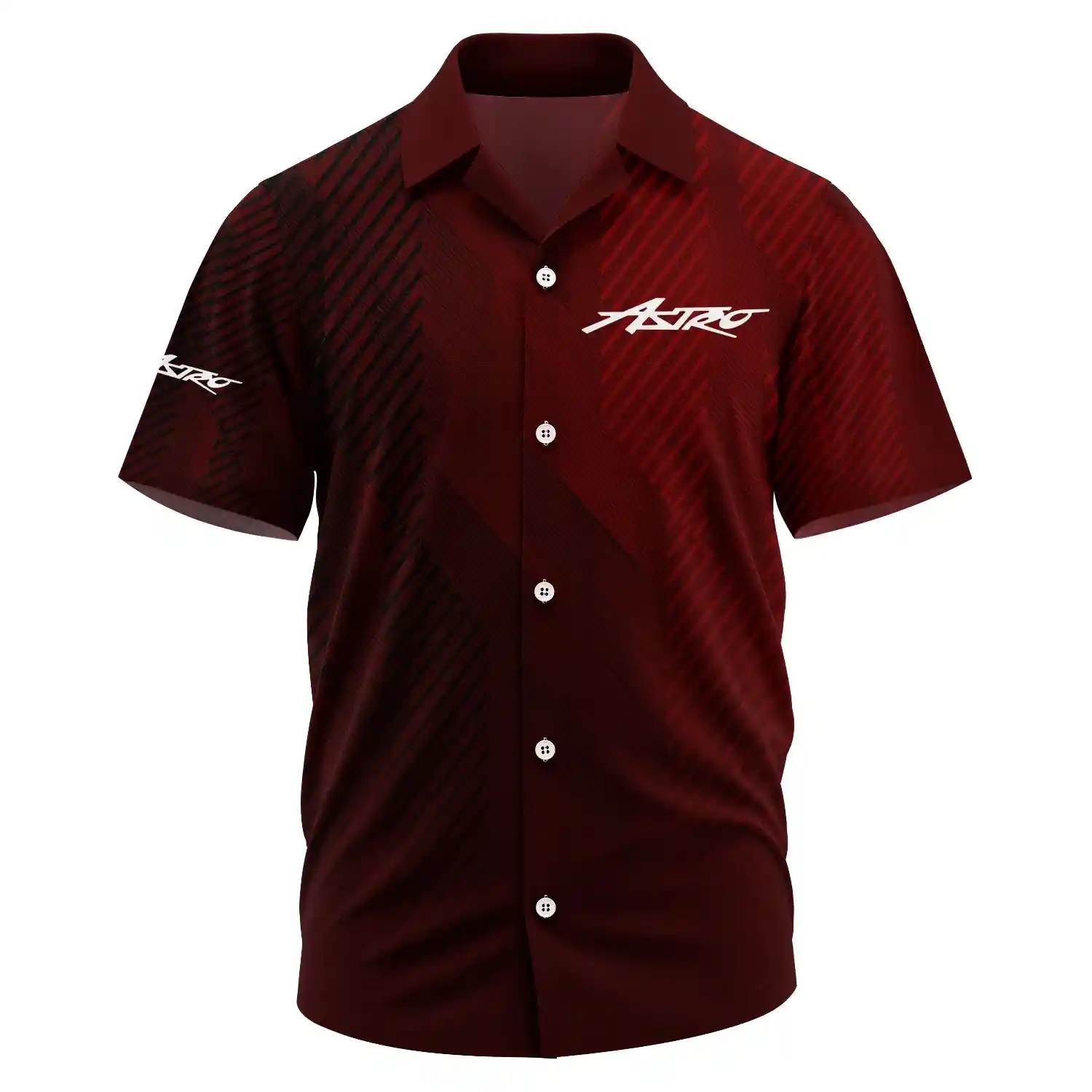 Astro Exclusive Logo Short Sleeve Camp Collar Shirt TTFSHWSCS1903006ASZ – Astro Shirt