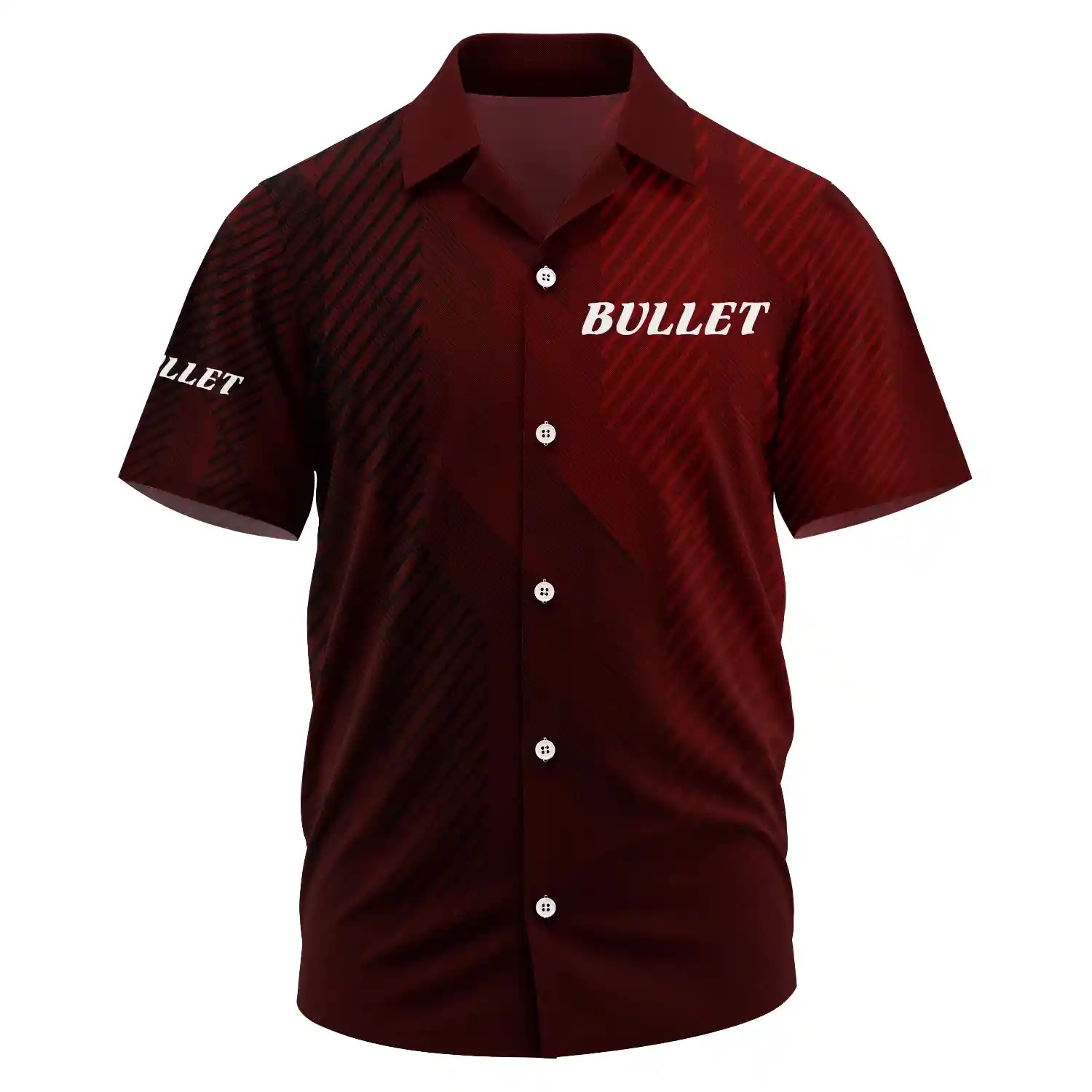 Bullet Exclusive Logo Short Sleeve Camp Collar Shirt TTFSHWSCS1903006BUZ – Bullet Shirt