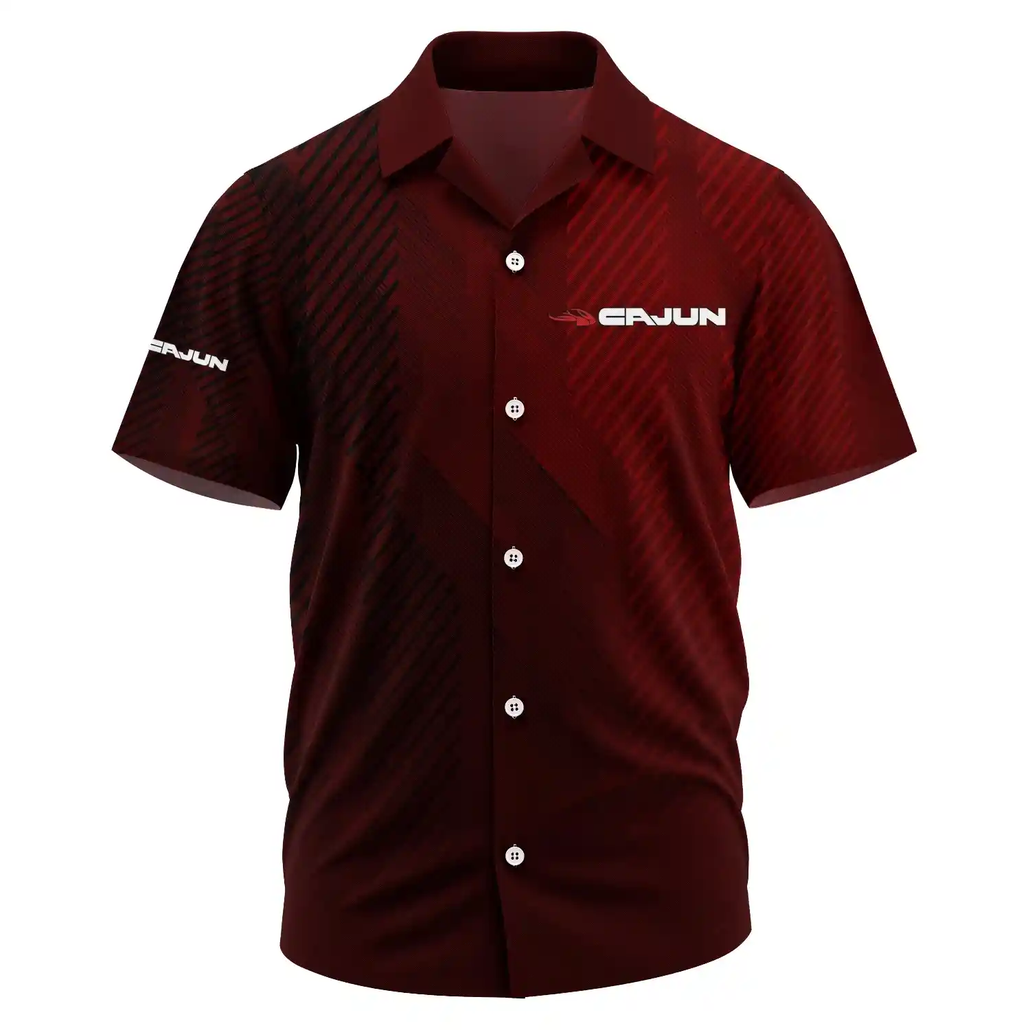 Cajun Exclusive Logo Short Sleeve Camp Collar Shirt TTFSHWSCS1903006CJZ – Cajun Shirt