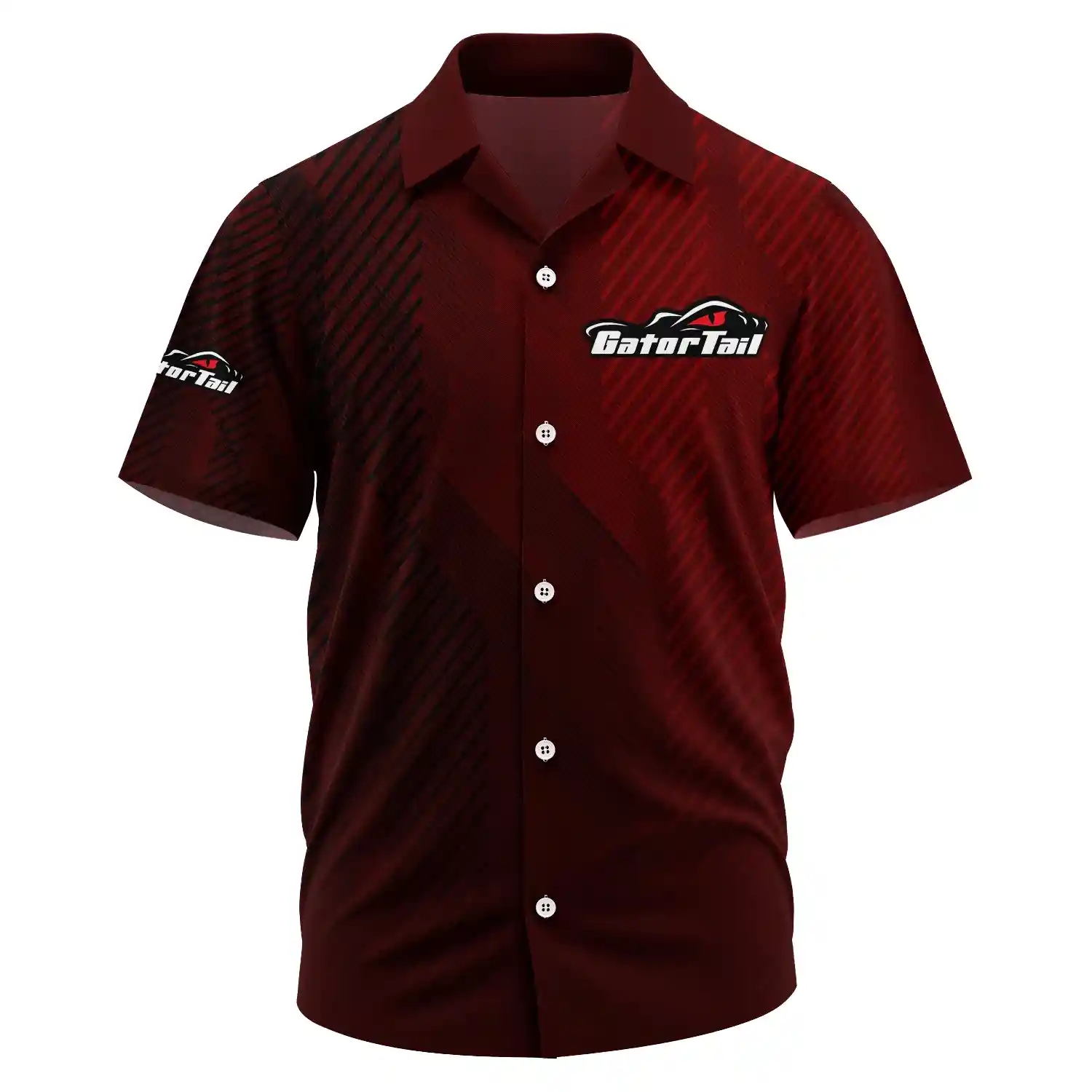 GatorTail Exclusive Logo Short Sleeve Camp Collar Shirt TTFSHWSCS1903006GTZ – GatorTail Shirt