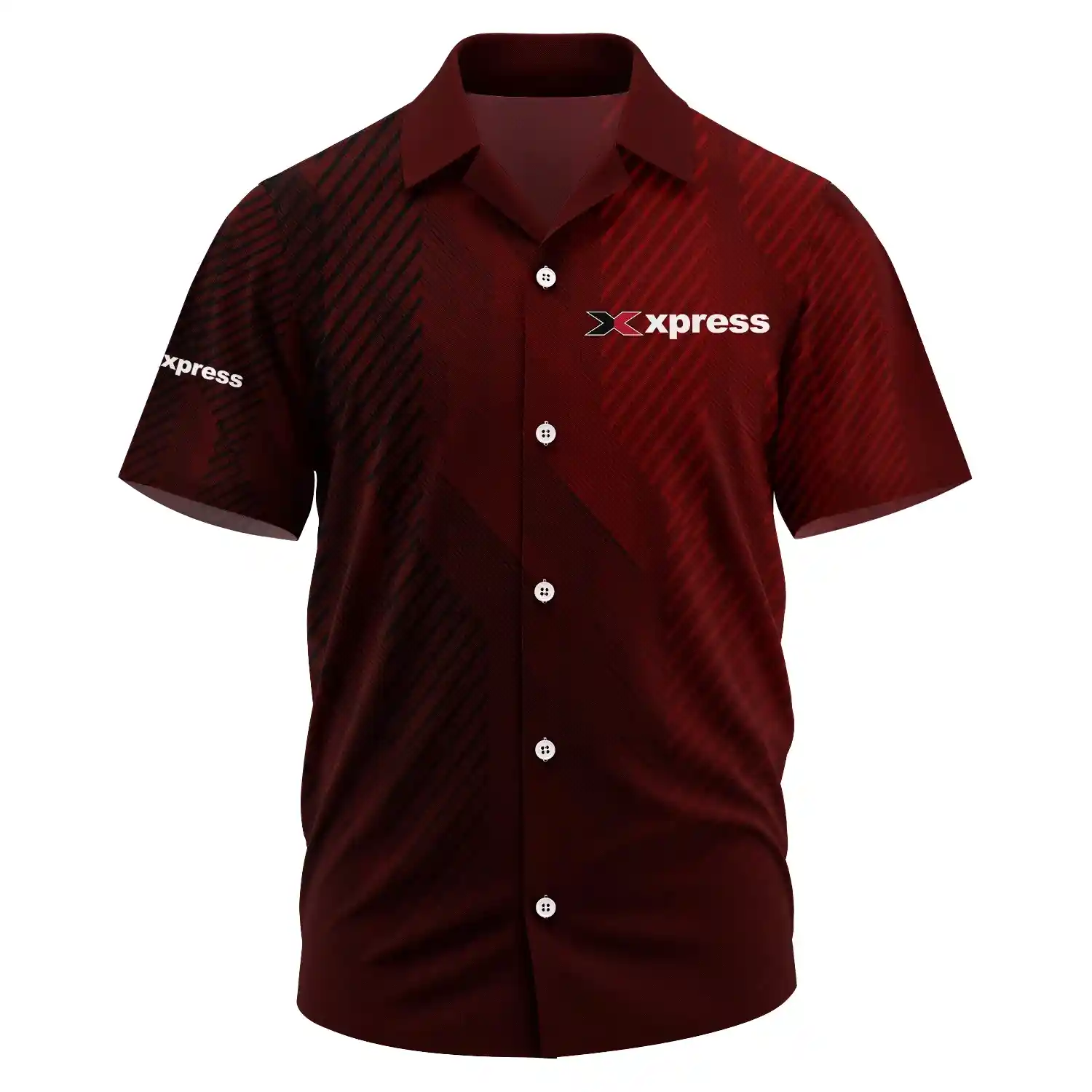 Xpress Exclusive Logo Short Sleeve Camp Collar Shirt TTFSHWSCS1903006XBZ – Xpress Shirt Xpress Exclusive Logo Short Sleeve Camp Collar Shirt TTFSHWSCS1903006XBZ – Xpress Shirt