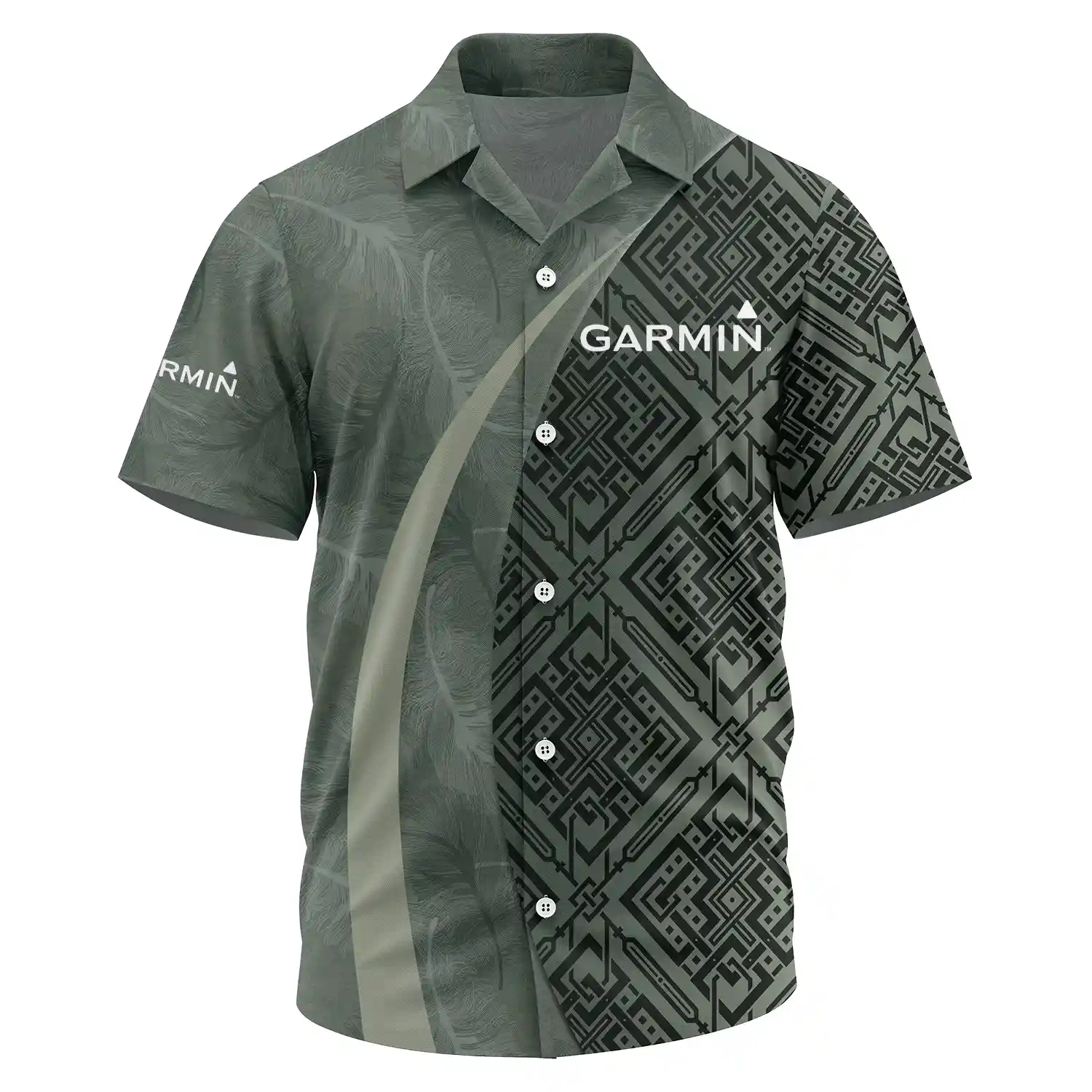 Garmin Exclusive Logo Short Sleeve Camp Collar Shirt TTFSHWSCS1903012GZ – Garmin Shirt Garmin Exclusive Logo Short Sleeve Camp Collar Shirt TTFSHWSCS1903012GZ – Garmin Shirt