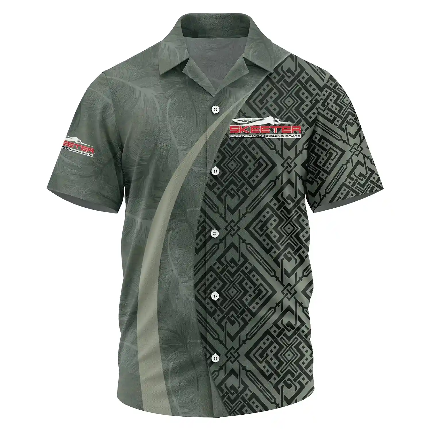Skeeter Exclusive Logo Short Sleeve Camp Collar Shirt TTFSHWSCS1903012STZ – Skeeter Shirt Skeeter Exclusive Logo Short Sleeve Camp Collar Shirt TTFSHWSCS1903012STZ – Skeeter Shirt