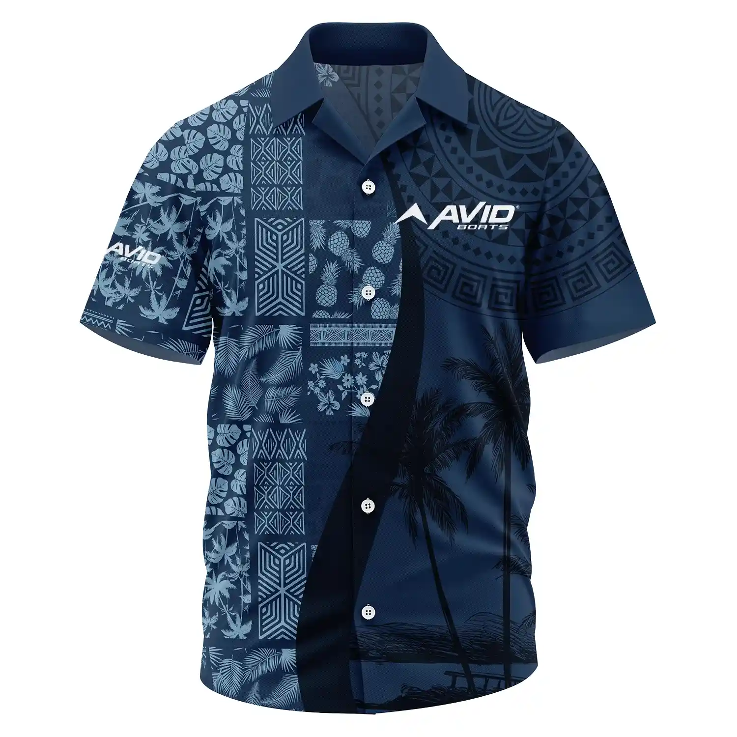Avid Exclusive Logo Short Sleeve Camp Collar Shirt TTFSHWSCS1903013AVZ – Avid Shirt