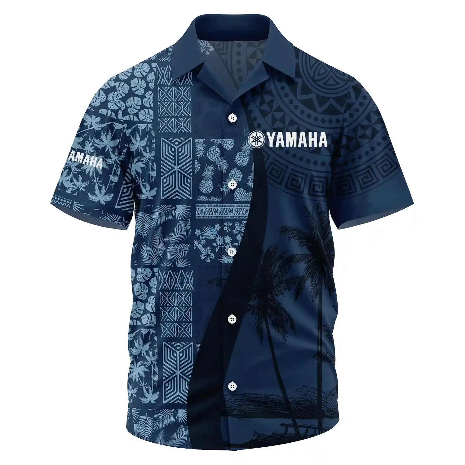 Yamaha Exclusive Logo Short Sleeve Camp Collar Shirt TTFSHWSCS1903013YZ – Yamaha Shirt Yamaha Exclusive Logo Short Sleeve Camp Collar Shirt TTFSHWSCS1903013YZ – Yamaha Shirt
