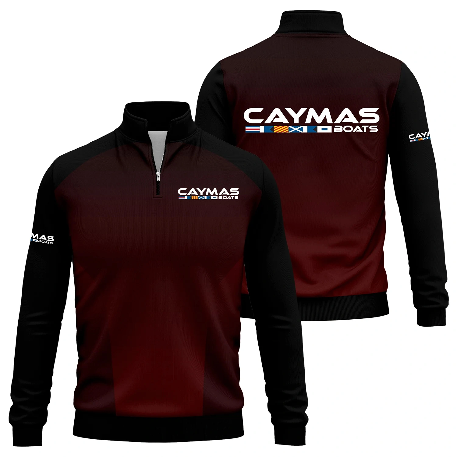 Caymas Exclusive Logo Quarter-Zip Sweatshirt TTFSQTZ210202CBZ – Caymas Sweatshirt