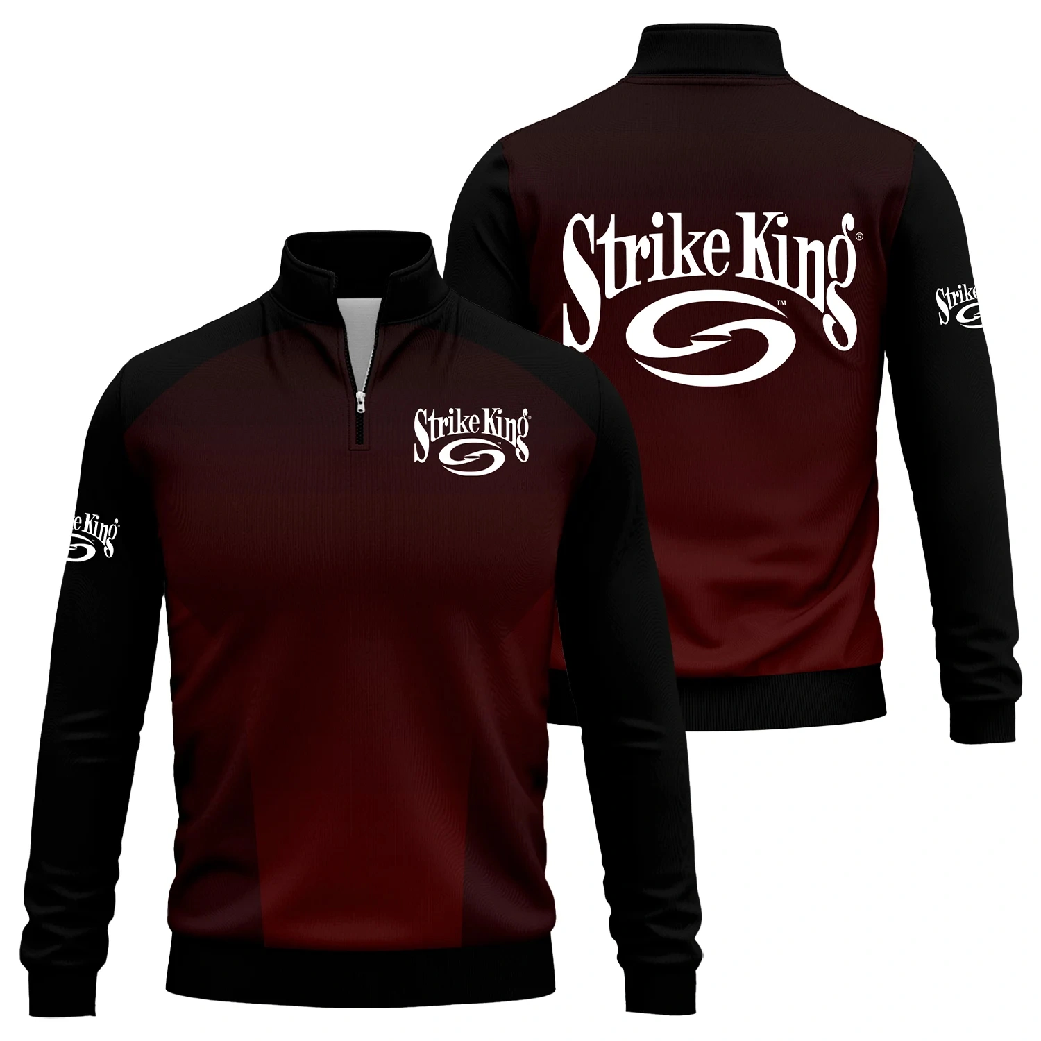 Strike King Exclusive Logo Quarter-Zip Sweatshirt TTFSQTZ210202SKZ – Strike King Sweatshirt