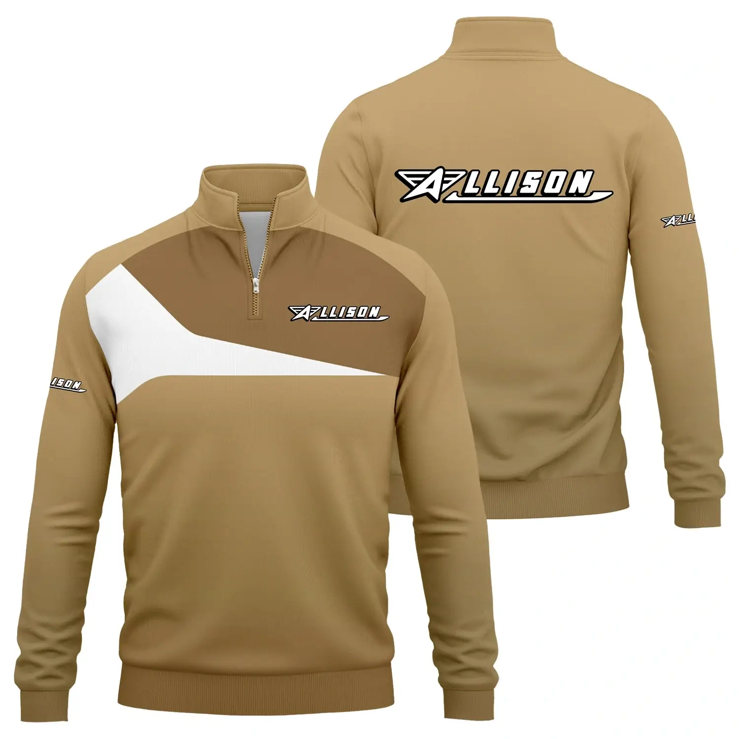 Allison Exclusive Logo Quarter-Zip Sweatshirt TTFSQTZ210203ALZ – Allison Sweatshirt