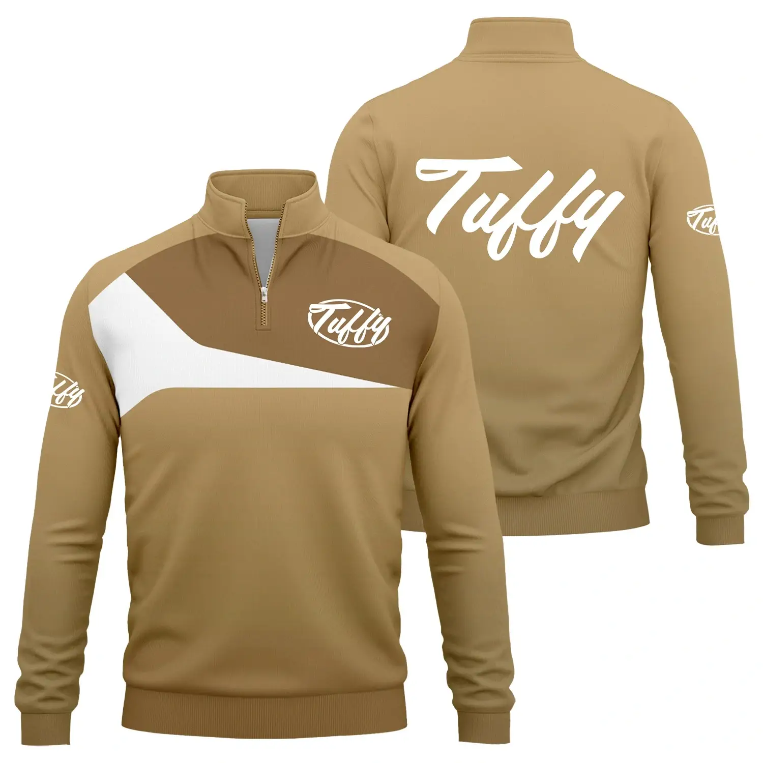 Tuffy Exclusive Logo Quarter-Zip Sweatshirt TTFSQTZ210203TUZ – Tuffy Sweatshirt